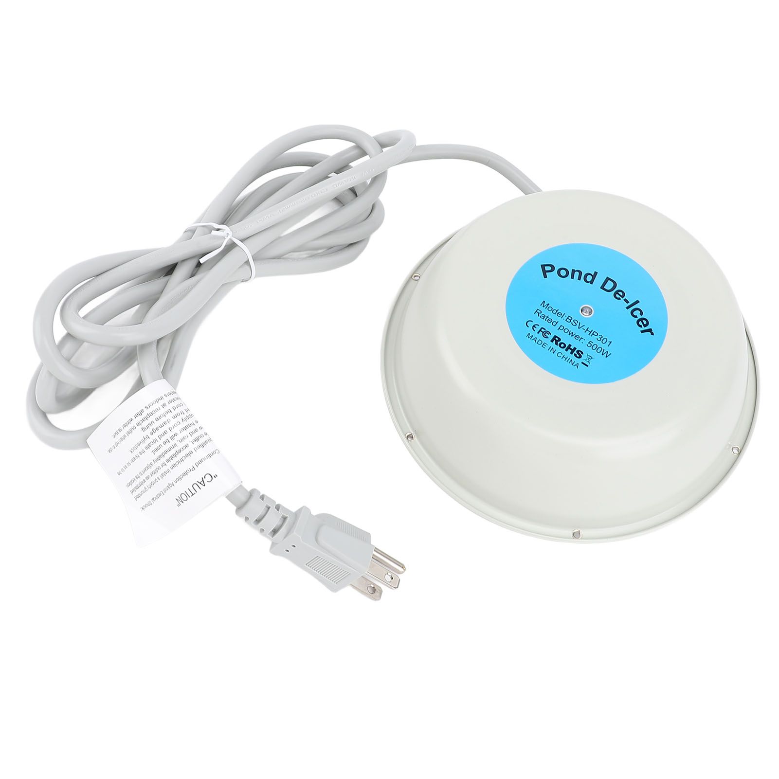 Birdbath Heater Winter Outdoor Bird Bath with Thermostat Floating Pond De Icer view 11