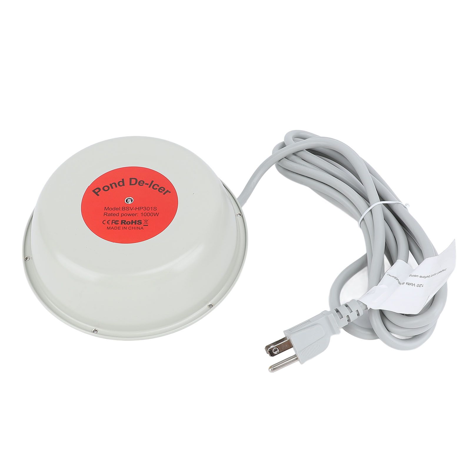 1000W Bird Bath Heater Cast Aluminum Outdoor Pond De Icer for Livestock view 3