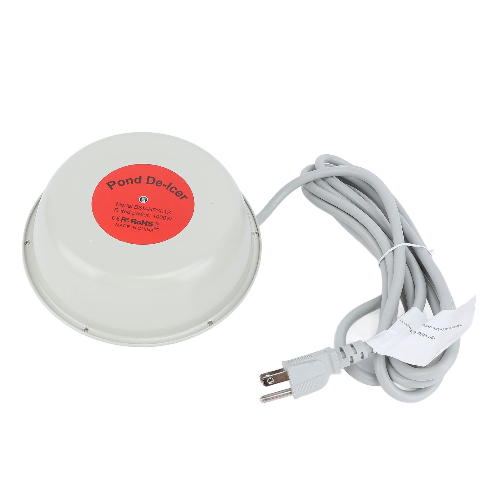 1000W Bird Bath Heater Cast Aluminum Outdoor Pond De Icer for Livestock view 8