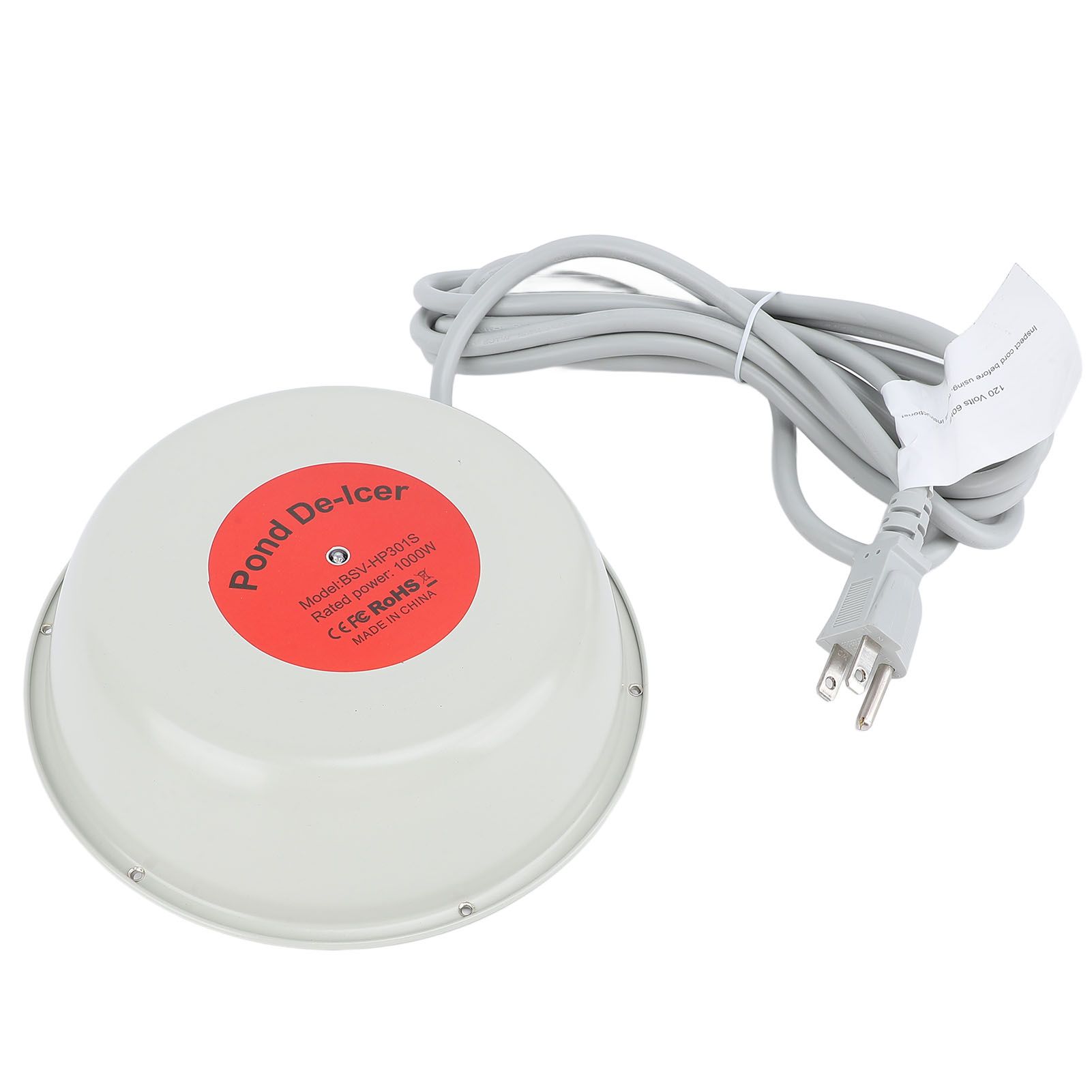 1000W Bird Bath Heater Cast Aluminum Outdoor Pond De Icer for Livestock view 9