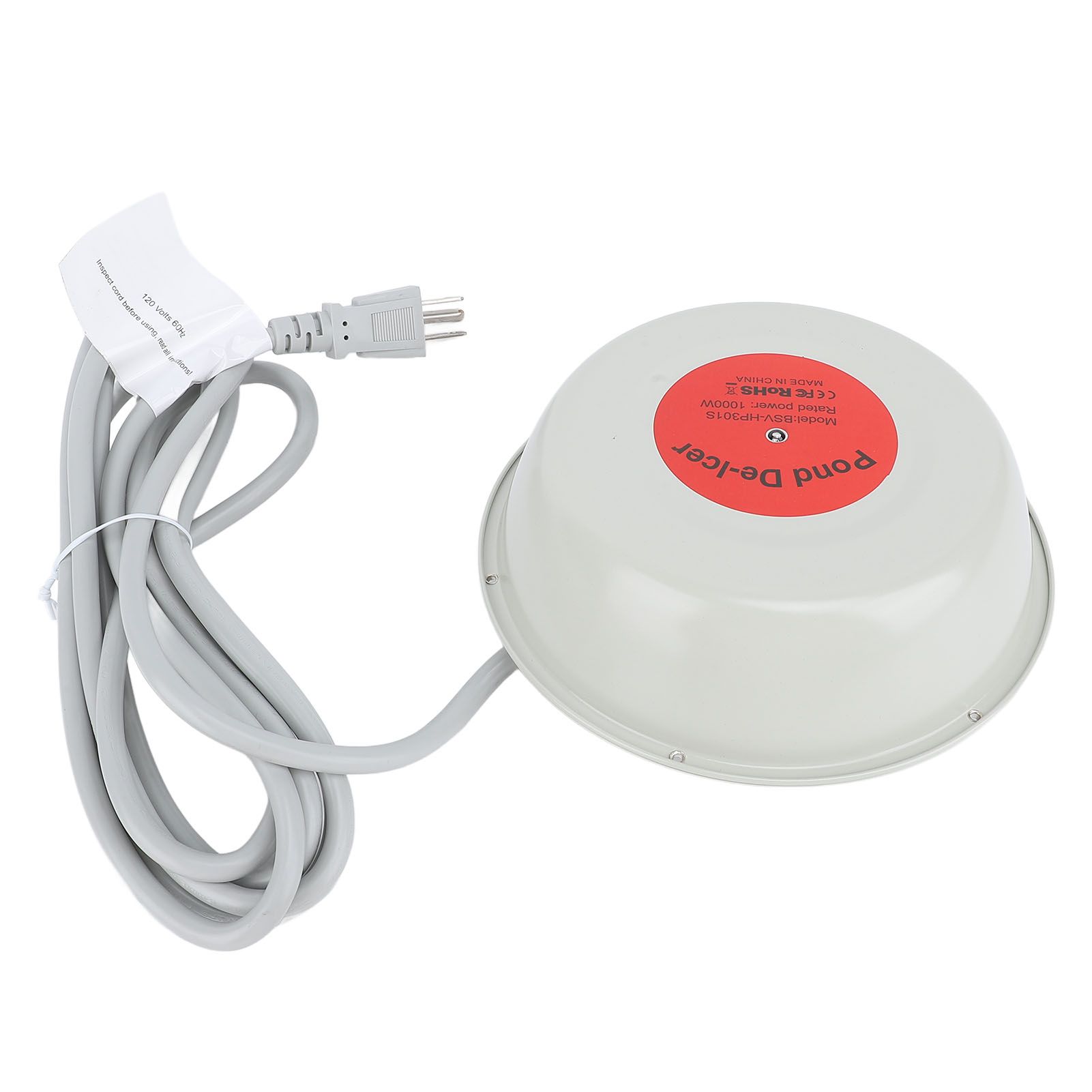 1000W Bird Bath Heater Cast Aluminum Outdoor Pond De Icer for Livestock view 10