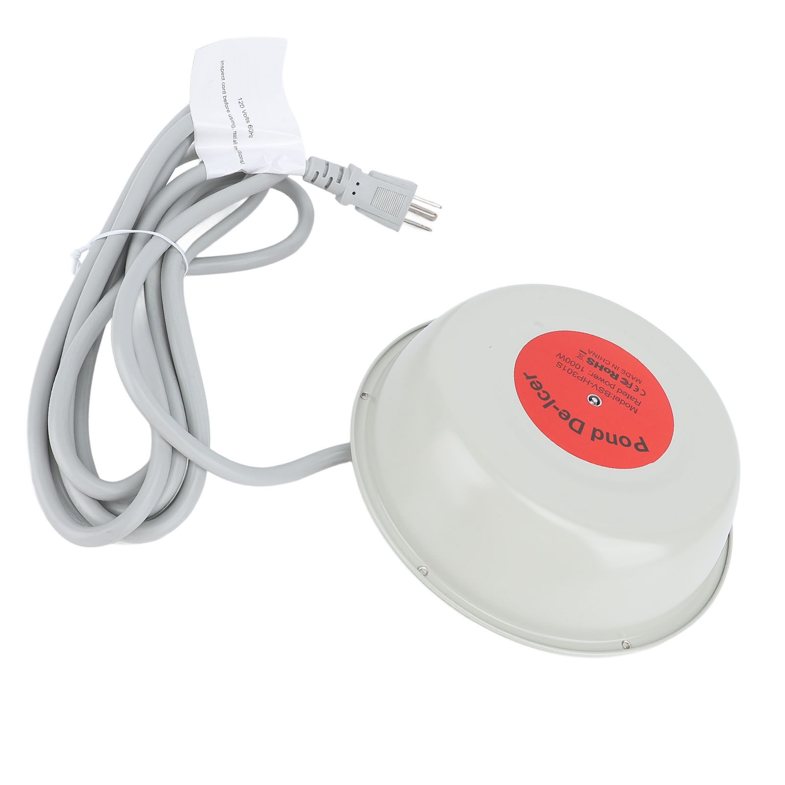 1000W Bird Bath Heater Cast Aluminum Outdoor Pond De Icer for Livestock view 12
