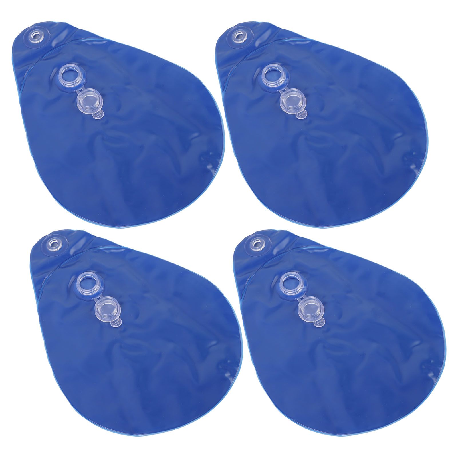 10PCS Pool Cover Weights PVC Winter Pool Tarp Hanging Water Bag for Above view 10