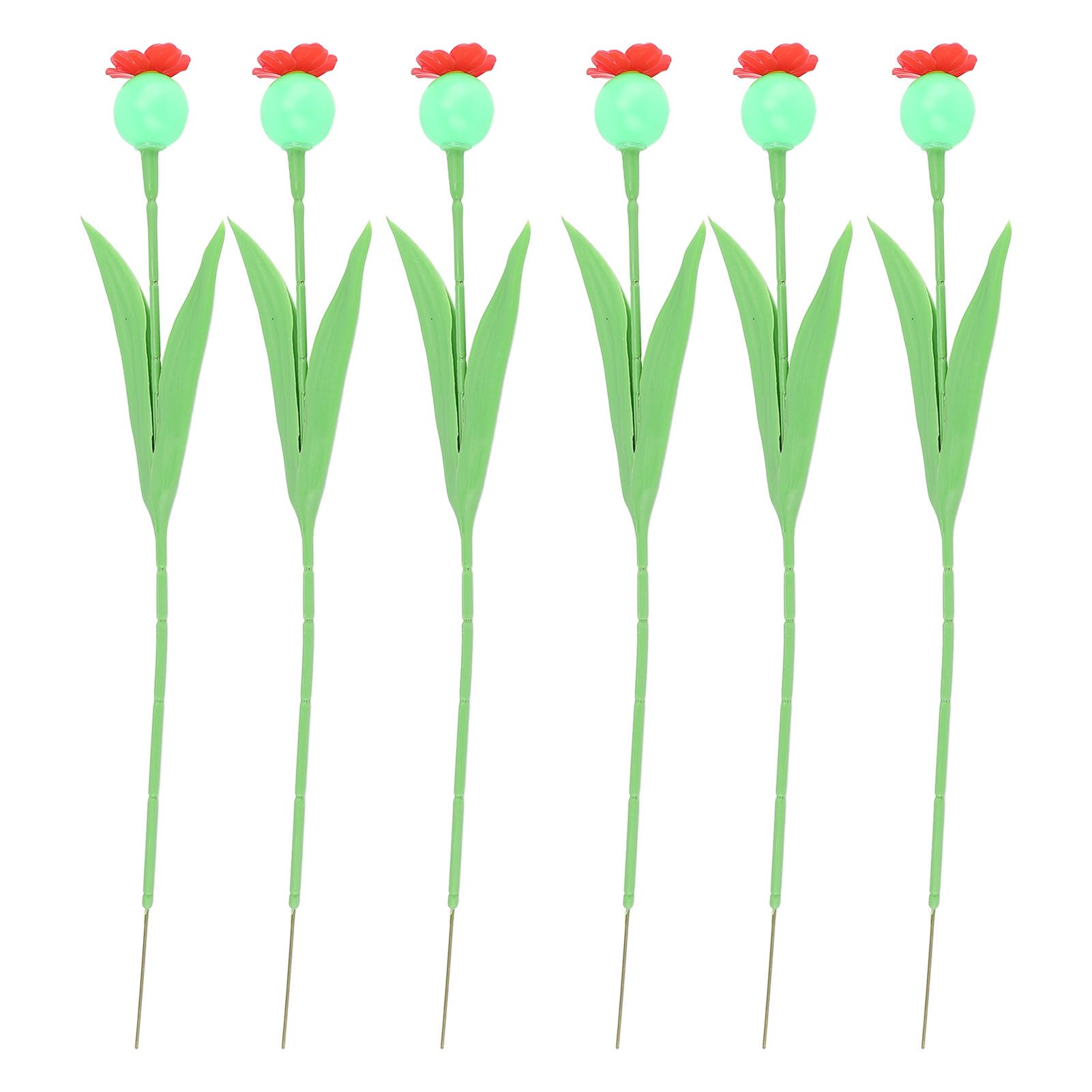 6PCS Bee Watering Station Iron PP Soft Rubber Flower Hummingbird Feeder view 8