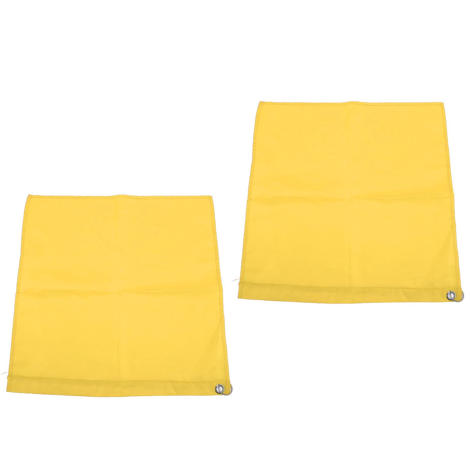 2PCS Horse Training Flag Abrasion Resistant Portable Equestrian Nylon Training