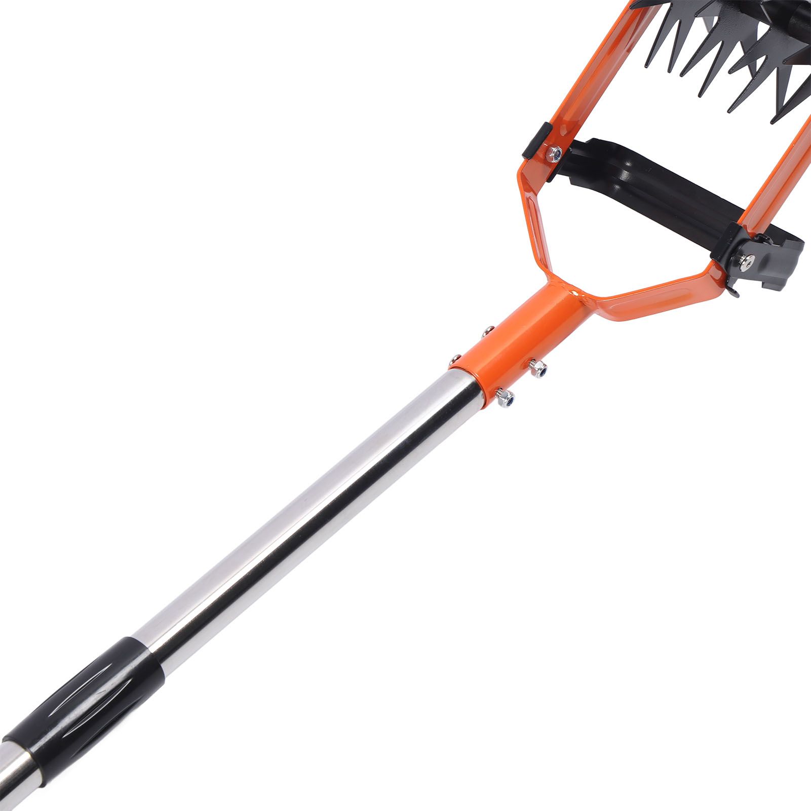Garden Cultivator Tool Stainless Steel Lawn Reseeding Garden Tool Adjustable view 5
