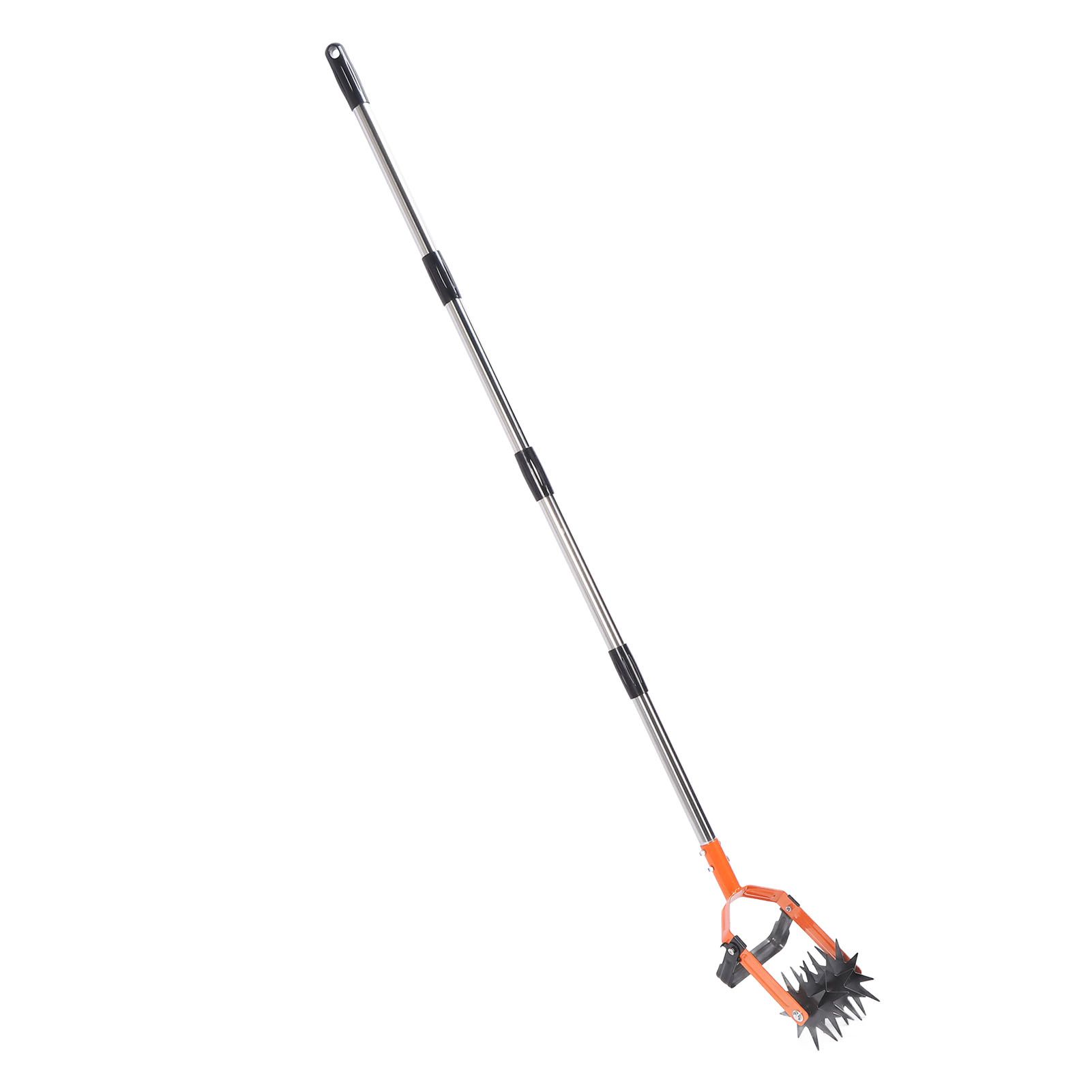 Garden Cultivator Tool Stainless Steel Lawn Reseeding Garden Tool Adjustable view 8