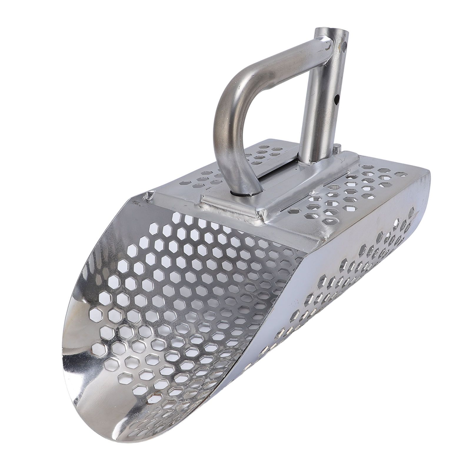 Sand Scoop with Detachable Handle Stainless Steel Sand Shovel for Metal view 3