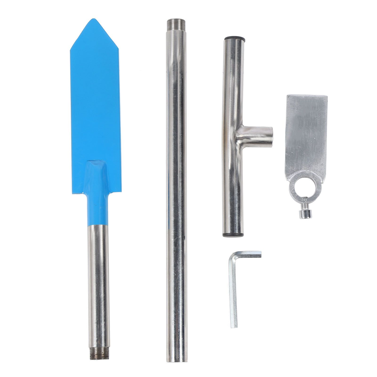 Dibble Bar Planting Tool Detachable Stainless Steel T Handle Tree Planting Bar view 3