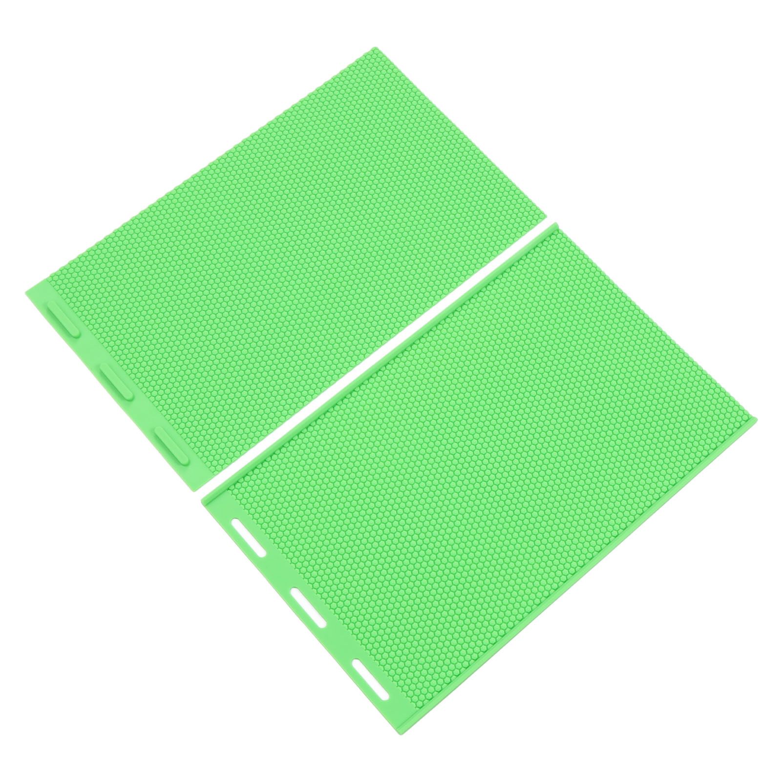 2PCS Beeswax Press Sheets 5.4mm Silicone Flexible Beeswax Foundation Sheet view 4