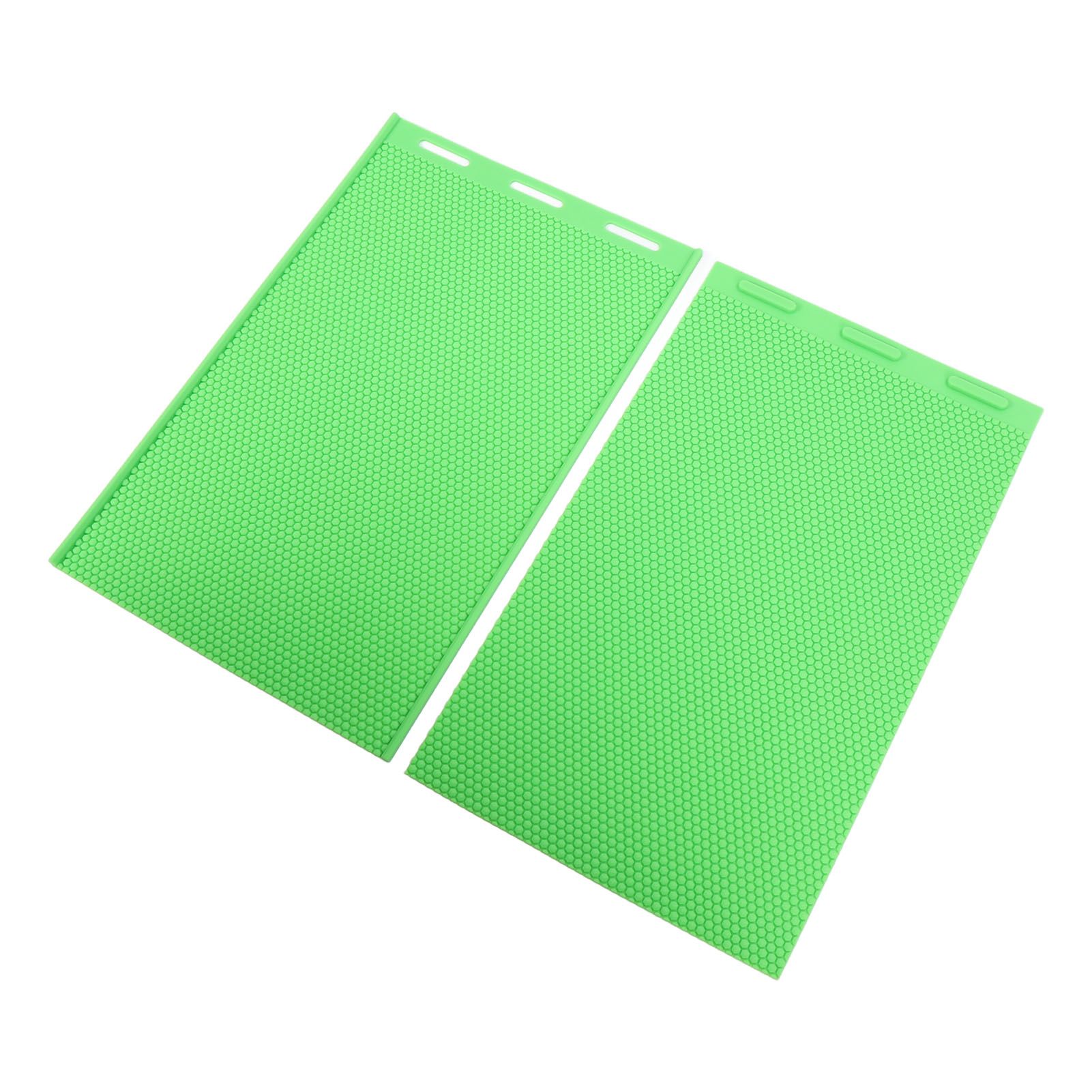 2PCS Beeswax Press Sheets 5.4mm Silicone Flexible Beeswax Foundation Sheet view 6