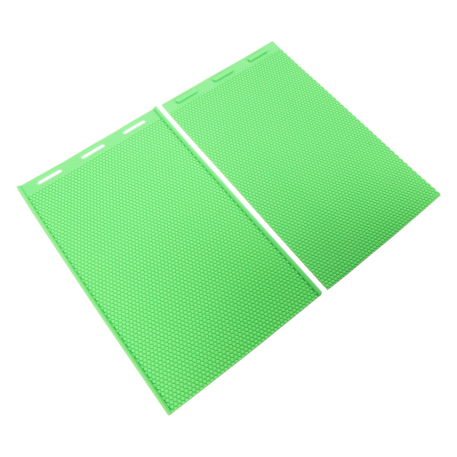 2PCS Beeswax Press Sheets 5.4mm Silicone Flexible Beeswax Foundation Sheet view 9