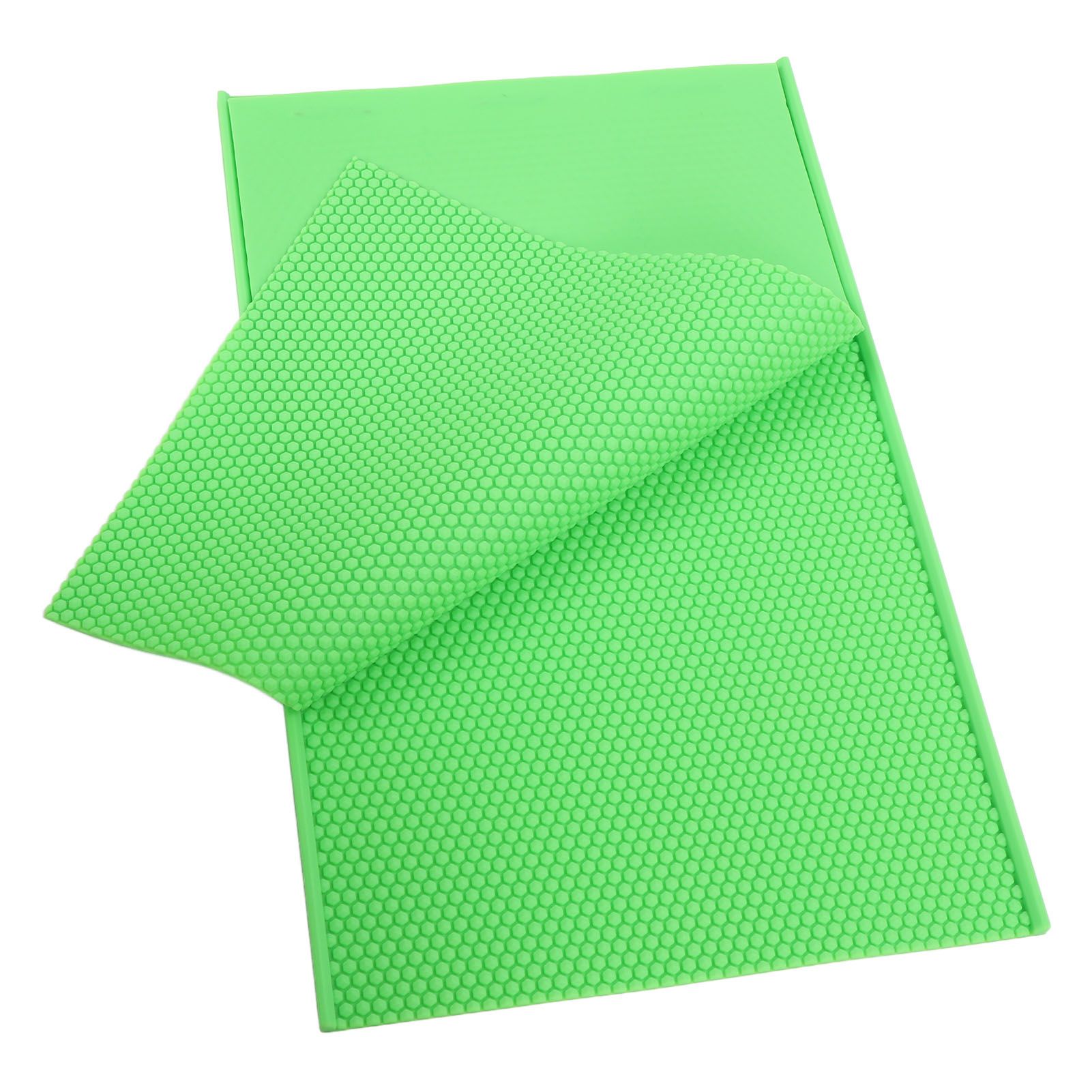 2PCS Beeswax Press Sheets 5.4mm Silicone Flexible Beeswax Foundation Sheet view 11