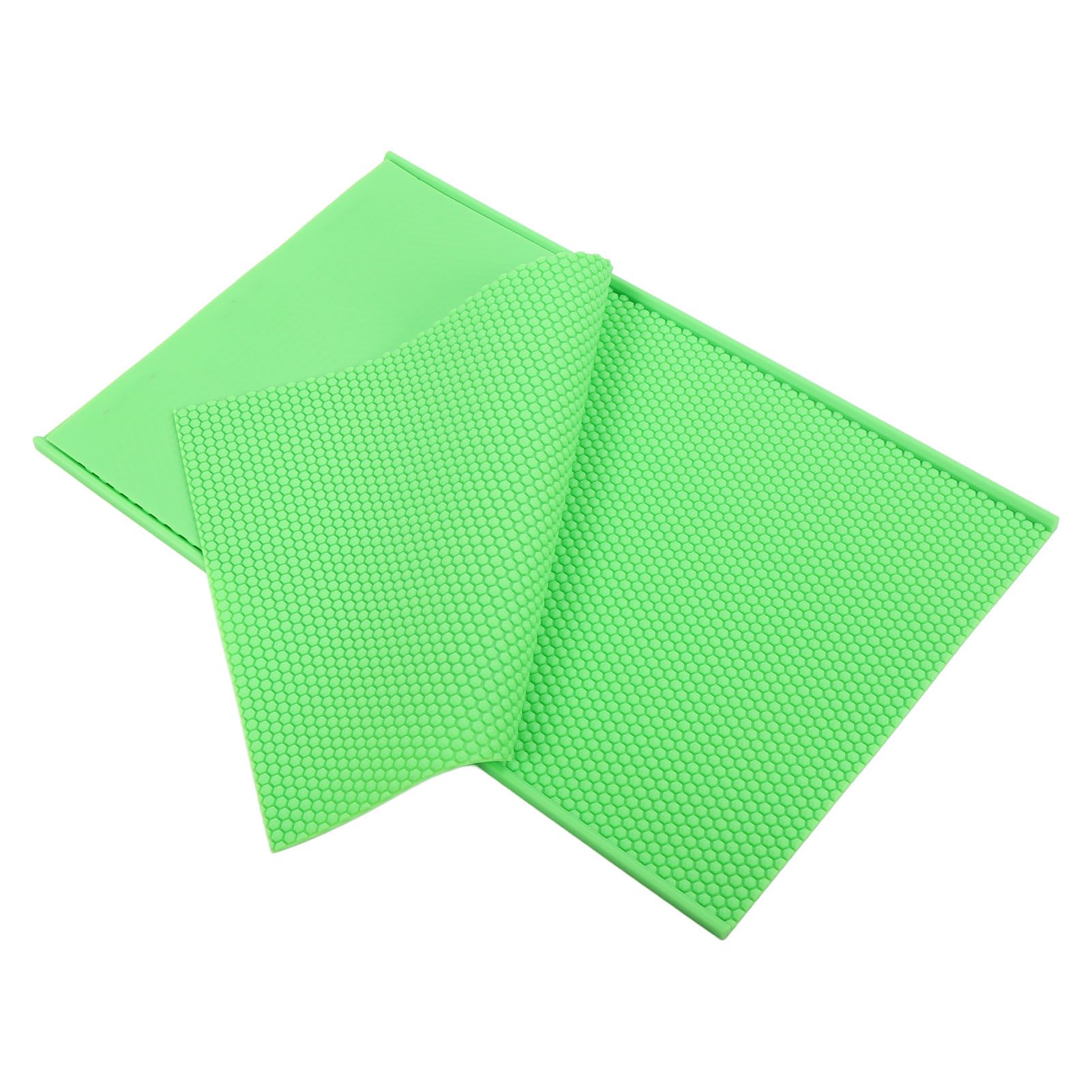 2PCS Beeswax Press Sheets 5.4mm Silicone Flexible Beeswax Foundation Sheet view 12