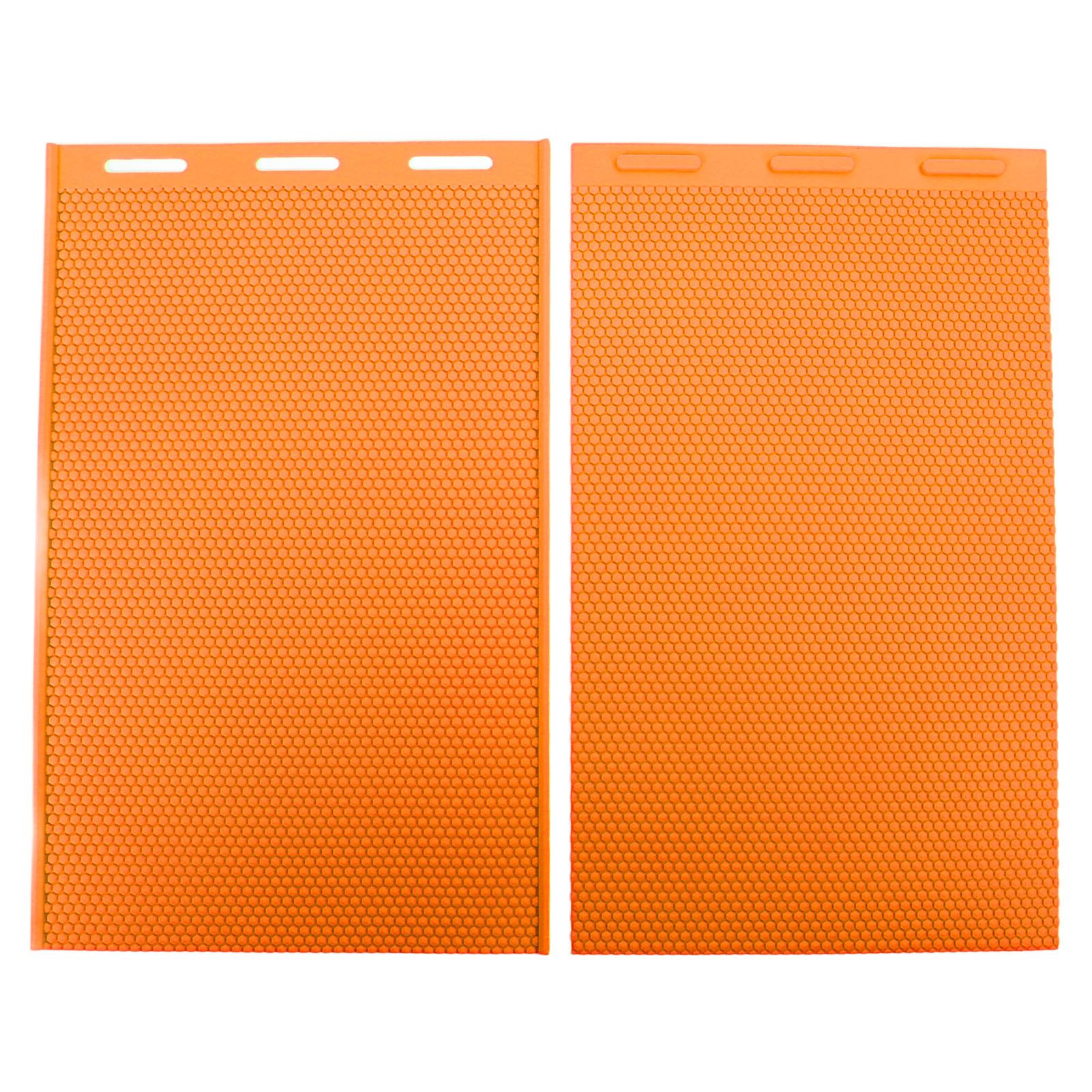 2PCS Beeswax Press Sheets 5.4mm Silicone Flexible Beeswax Foundation Sheet view 3