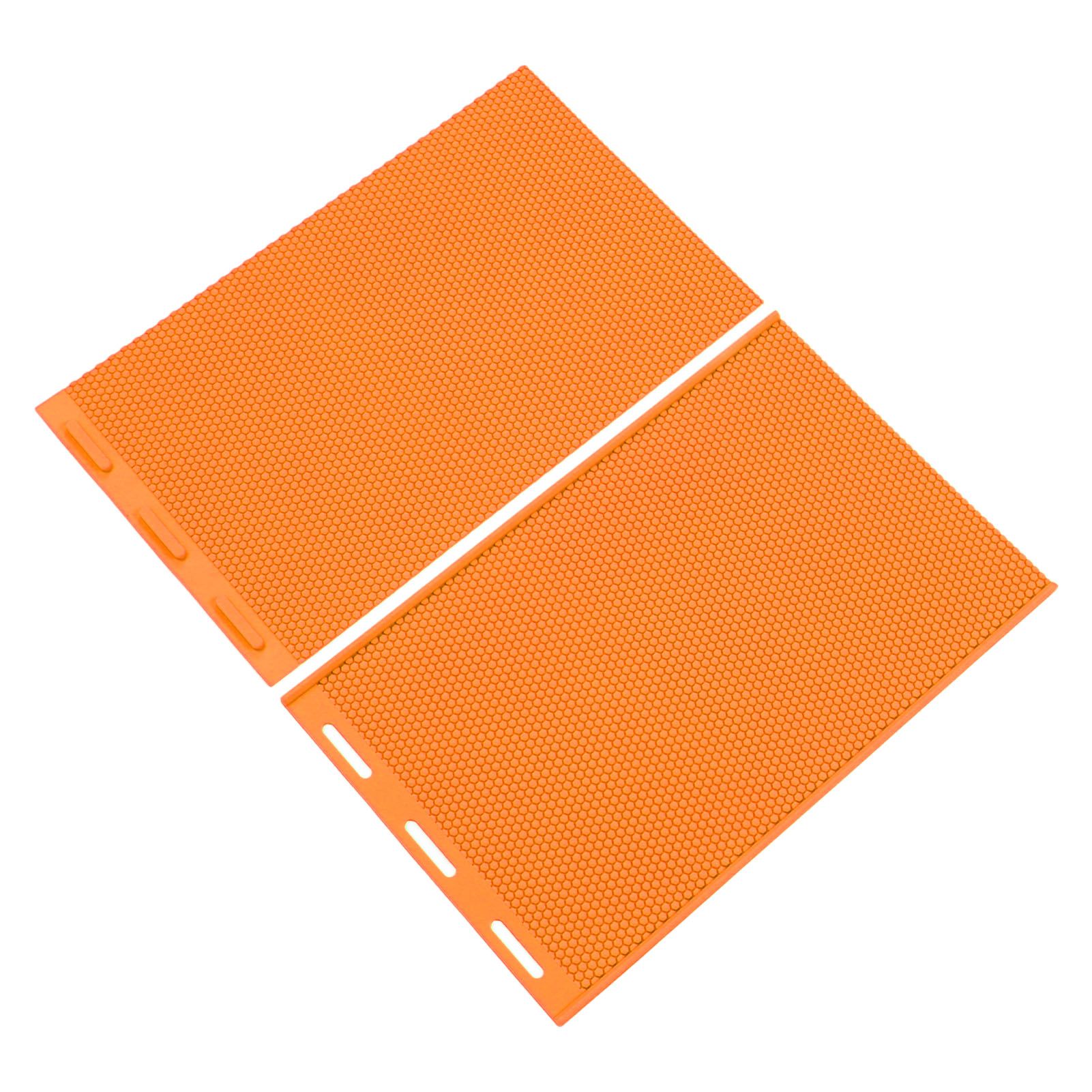 2PCS Beeswax Press Sheets 5.4mm Silicone Flexible Beeswax Foundation Sheet view 4