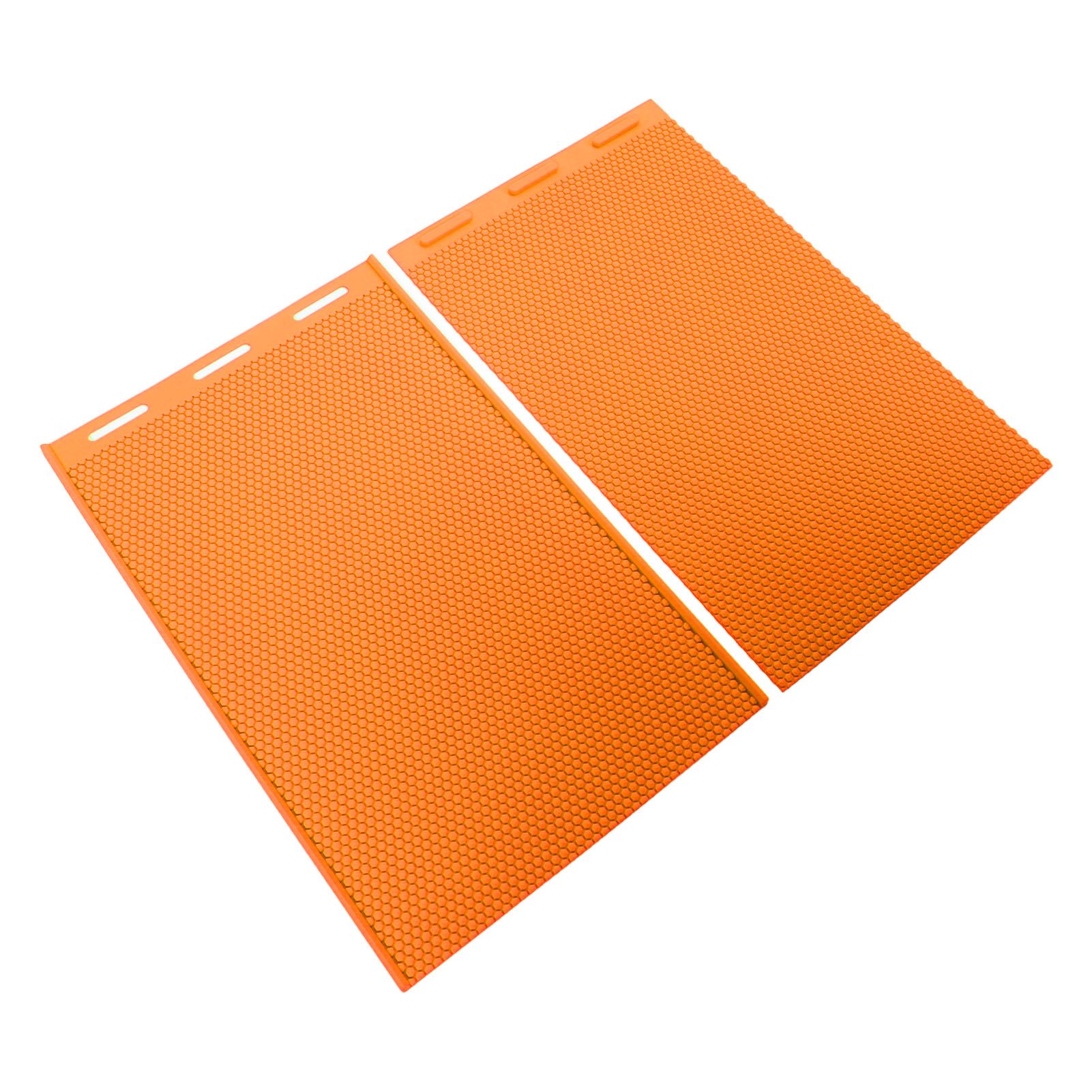 2PCS Beeswax Press Sheets 5.4mm Silicone Flexible Beeswax Foundation Sheet view 9