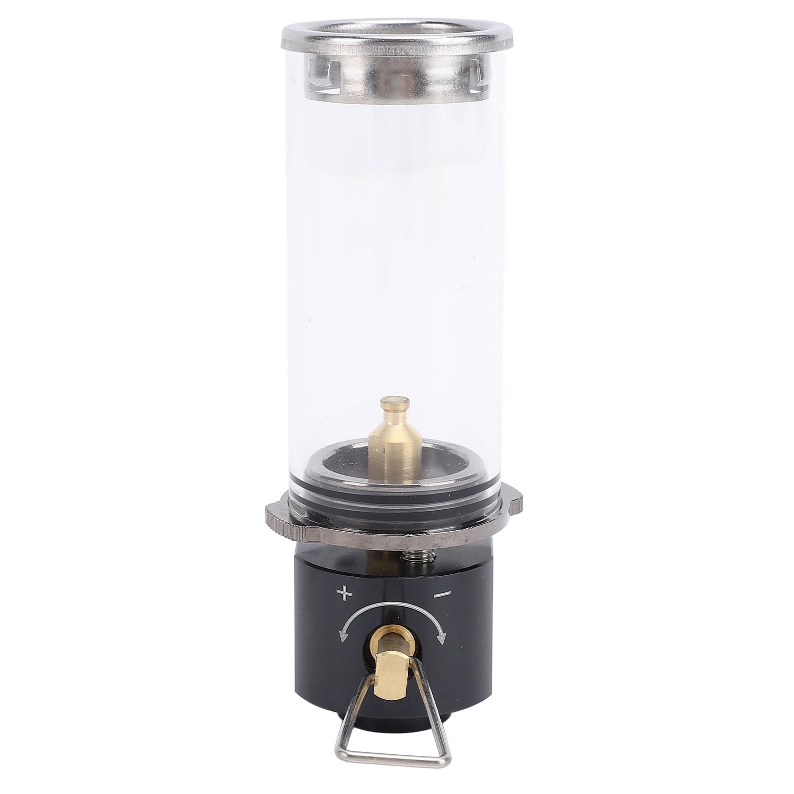 Camping Gas Lantern Aluminum Alloy Brass Glass Outdoor Gas Tent Lamp Vintage view 10