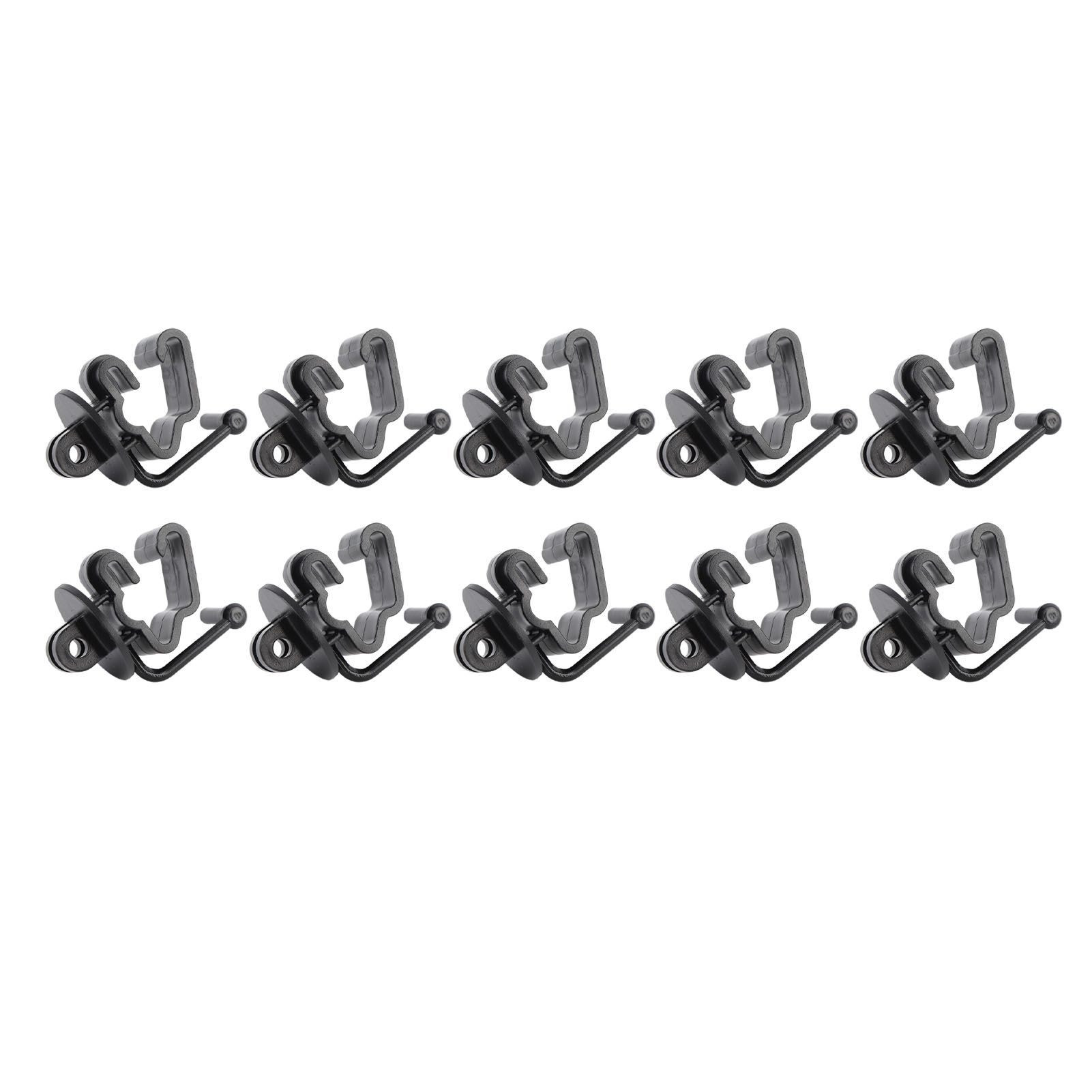 25PCS T Post Insulators Electric Fence Pinlock Insulator Wire Holding Clips view 6