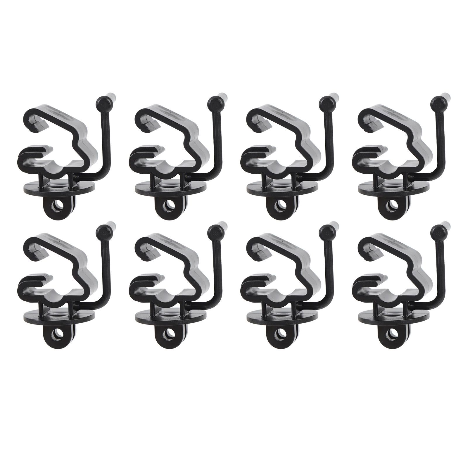 25PCS T Post Insulators Electric Fence Pinlock Insulator Wire Holding Clips view 7