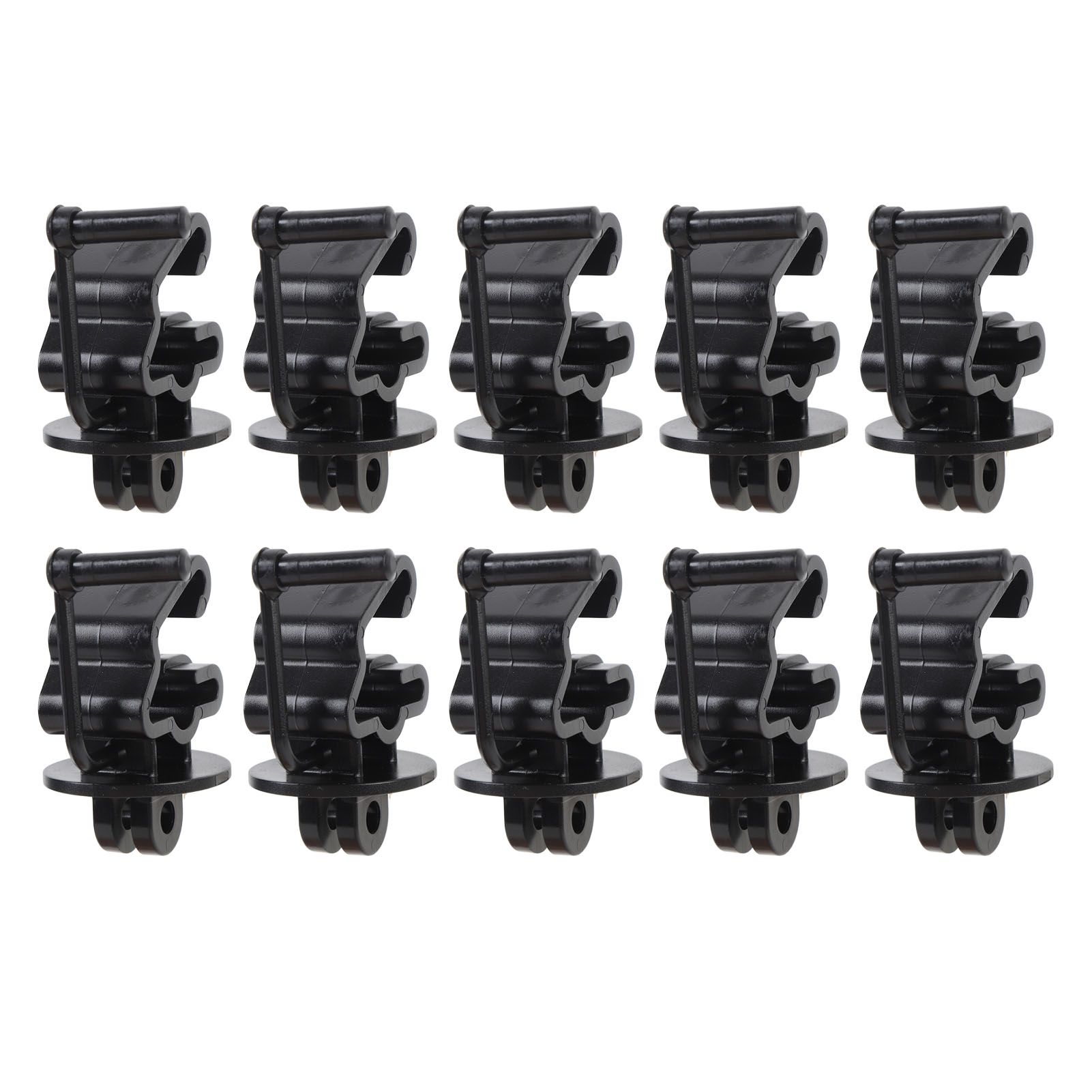 25PCS T Post Insulators Electric Fence Pinlock Insulator Wire Holding Clips view 9