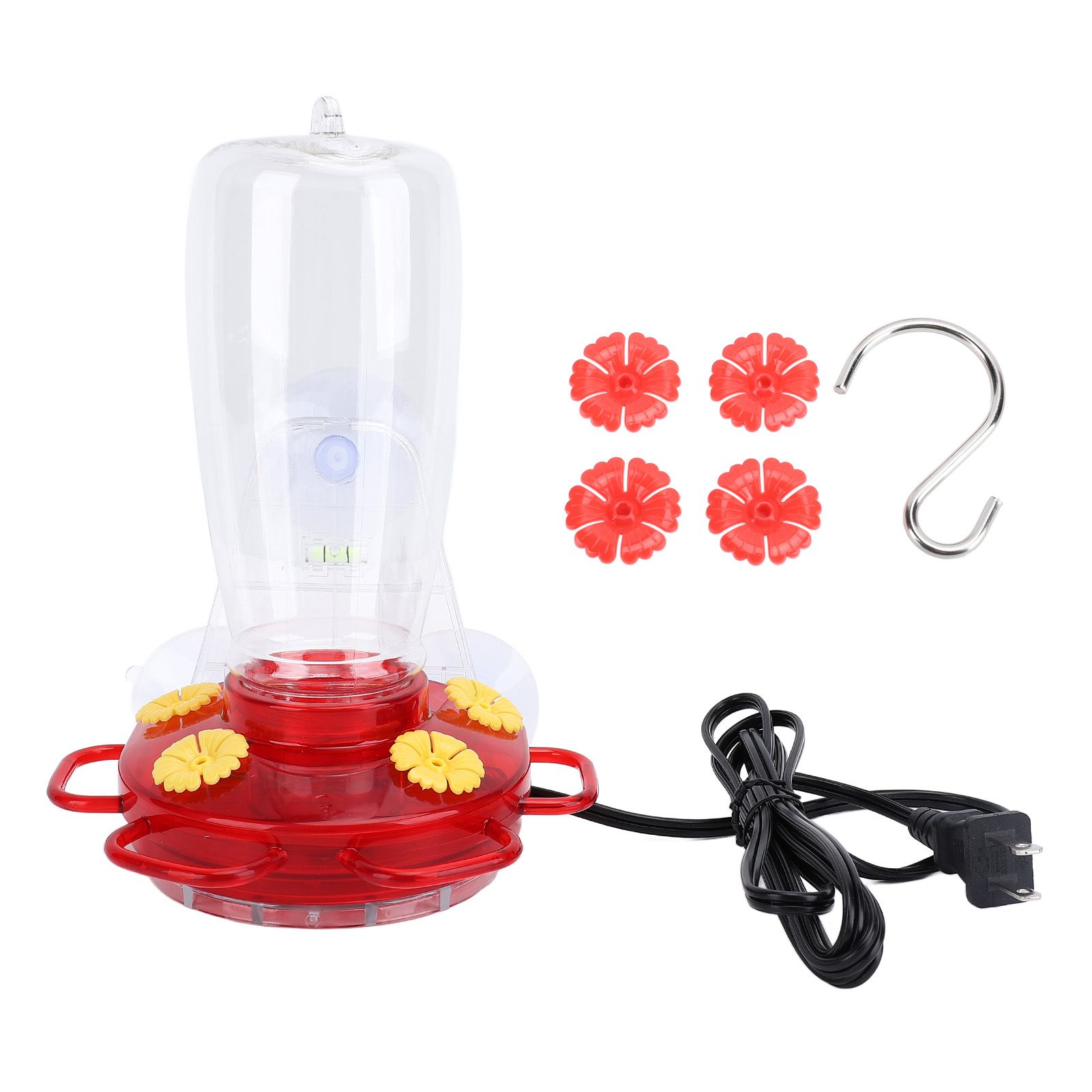Heated Hummingbird Feeder for Outdoor Hanging Hummingbird Feeder with Suction view 3
