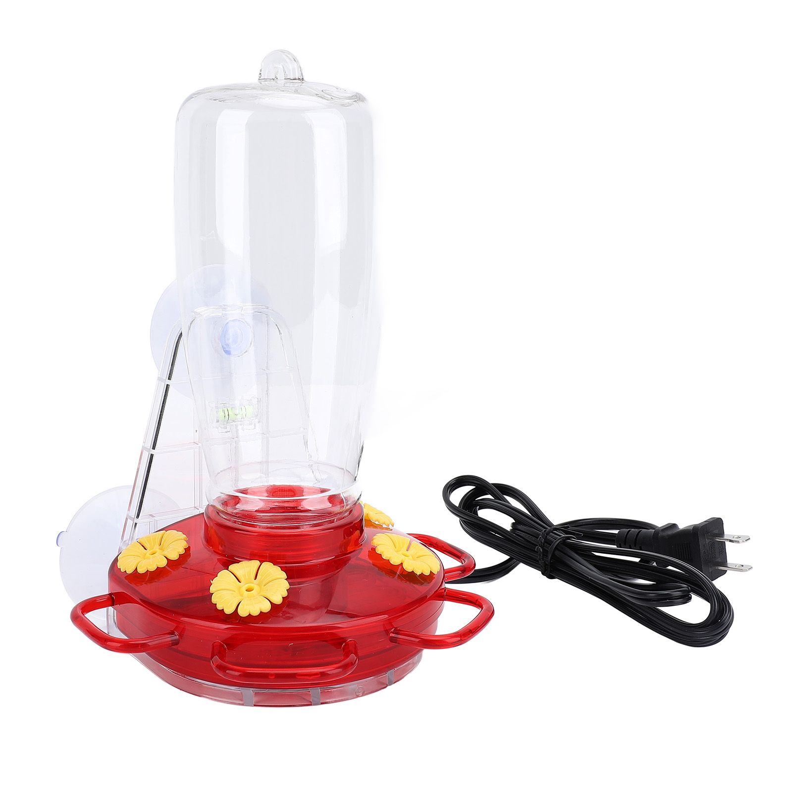 Heated Hummingbird Feeder for Outdoor Hanging Hummingbird Feeder with Suction view 6