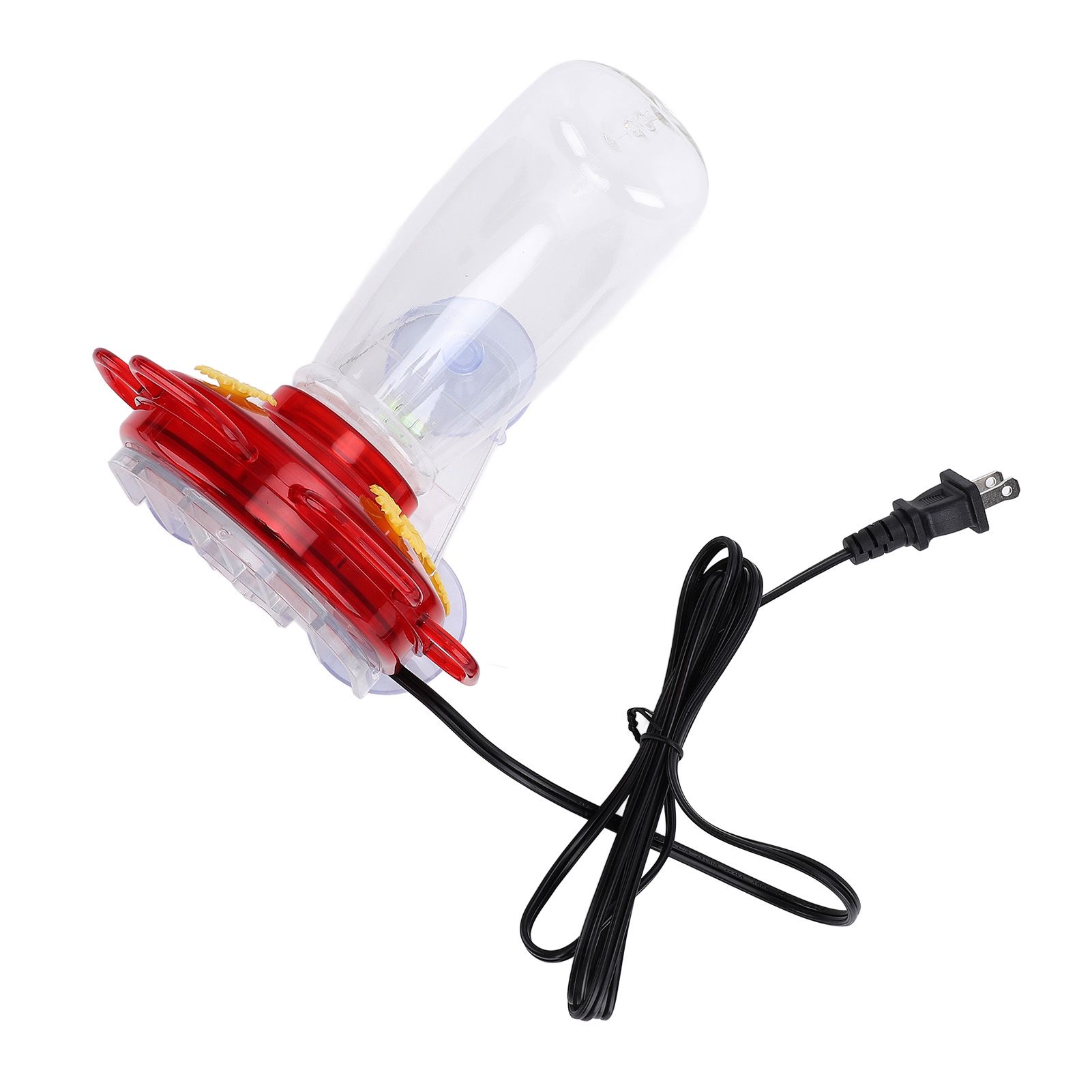 Heated Hummingbird Feeder for Outdoor Hanging Hummingbird Feeder with Suction view 12