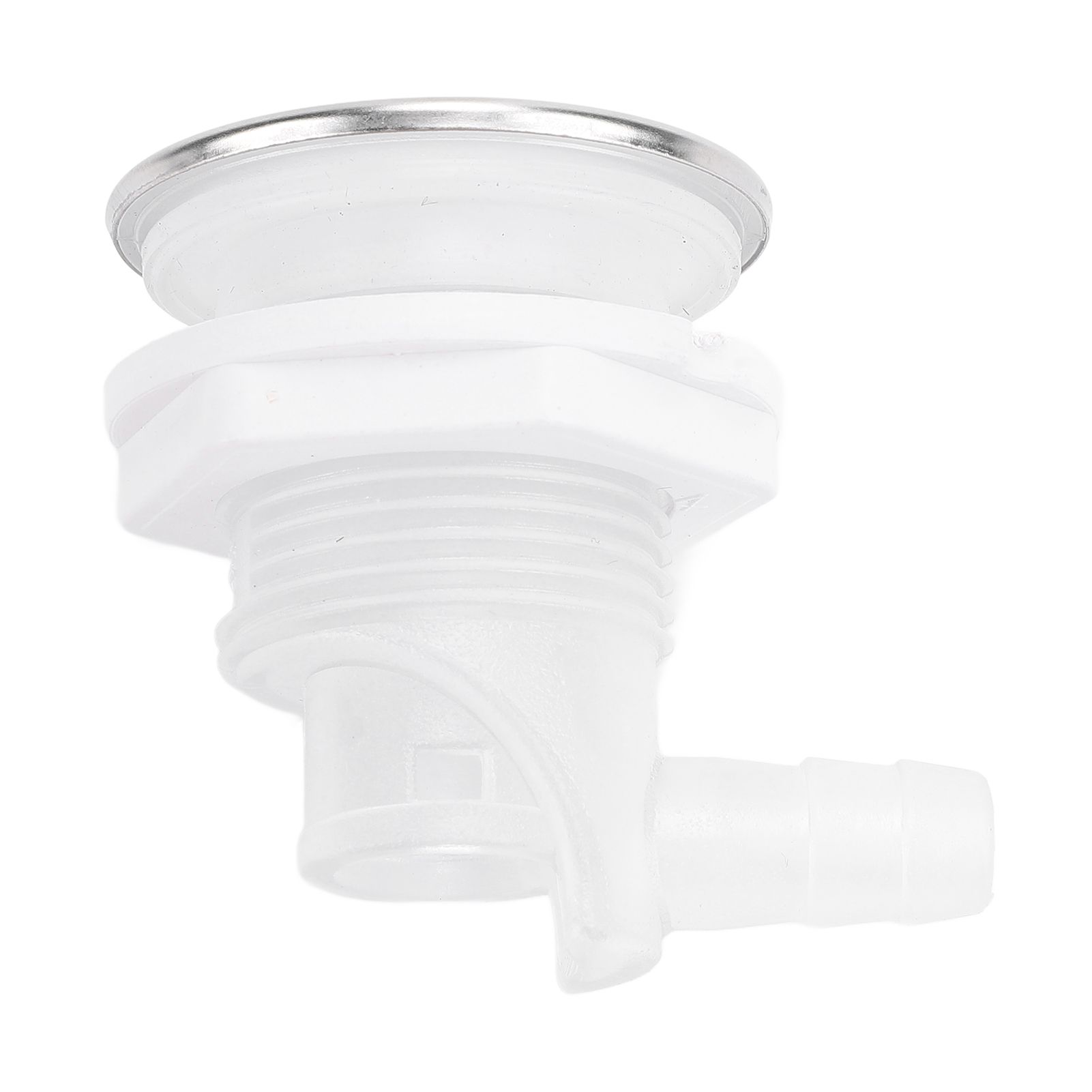 2 Pcs Bathtub Bubble Nozzle 44mm White Cover 30mm Thread 10mm OD Connector Air view 2