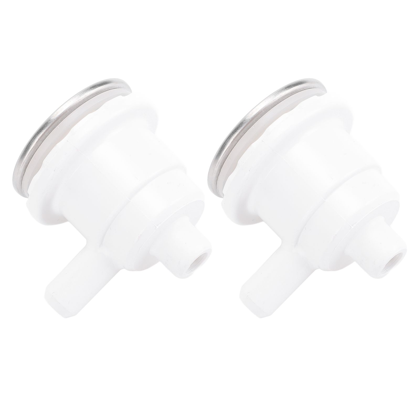 2PCS Bathtub 9 Hole Air Nozzle Stainless Steel PVC Air Bubble Jet Nozzle