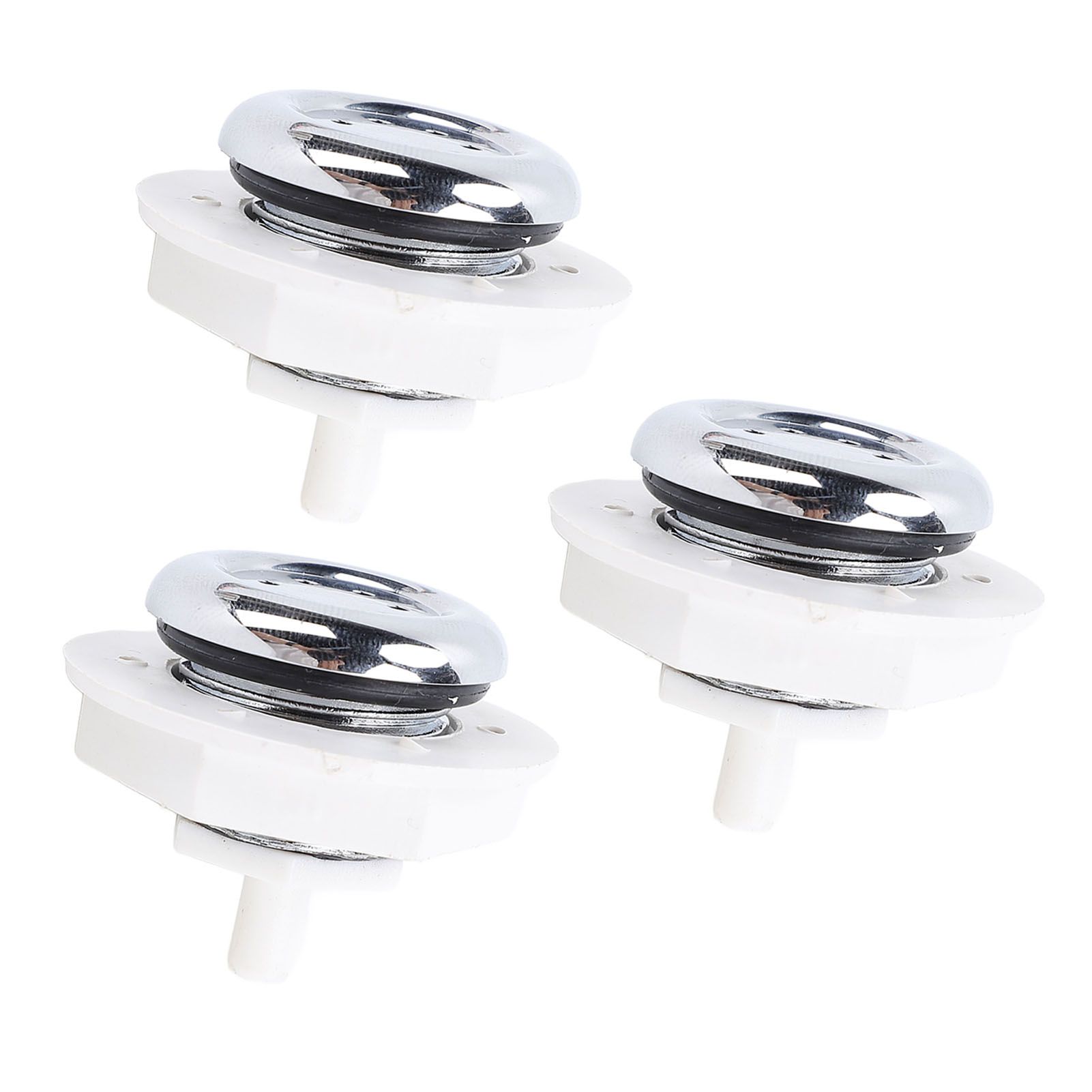 3PCS 7 Hole Nozzles PVC Material Bubble Jet Nozzle Accessory for Spa Bathtub