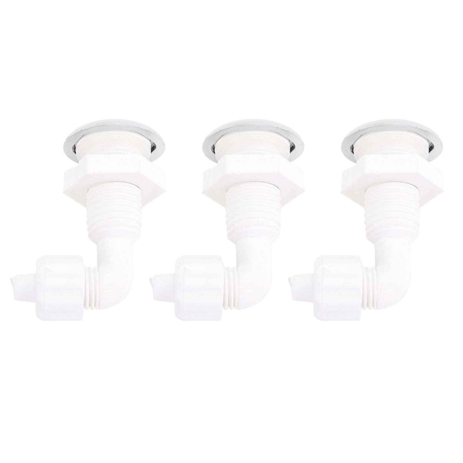 3PCS Hot Tub Twisting Bow Bubble Air Nozzle Rugged PVC Hot Tub Air Jet Massage