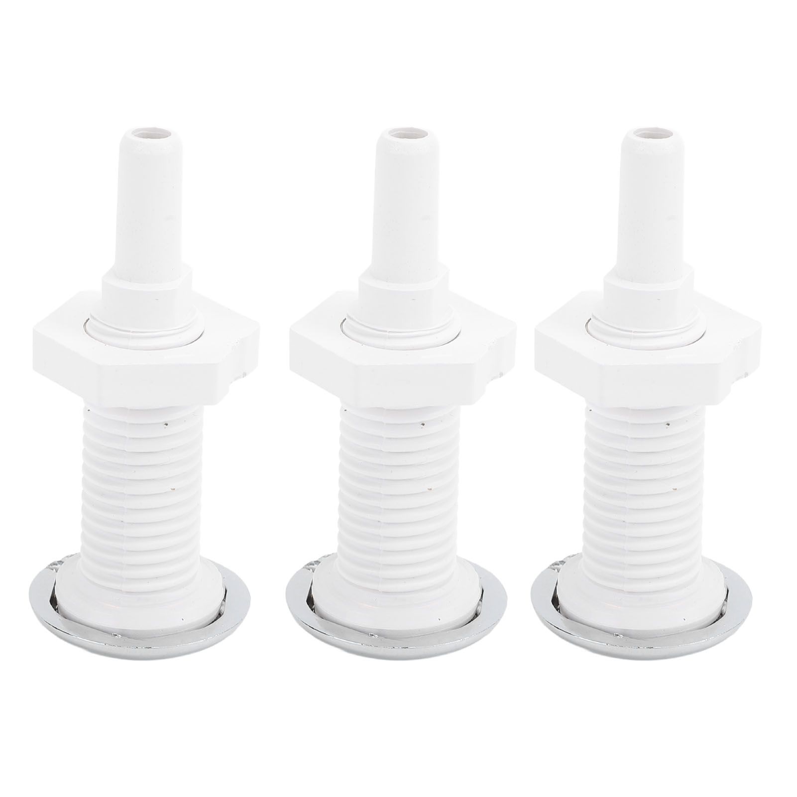 3PCS Bathtub Air Nozzle PVC 30mm Straight Spa Air Bubble Jet Nozzle