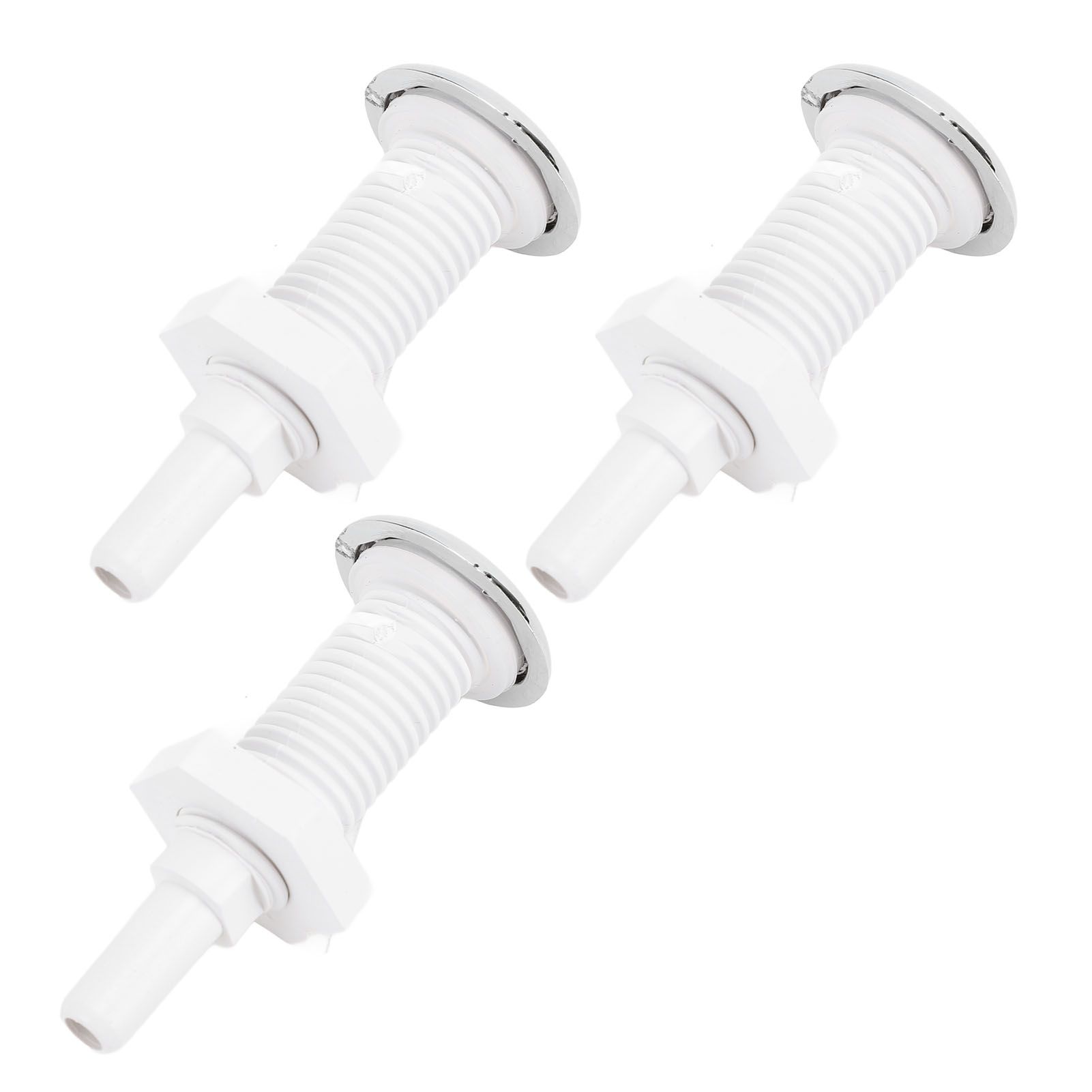 3PCS Bathtub Air Nozzle PVC 30mm Straight Spa Air Bubble Jet Nozzle view 4