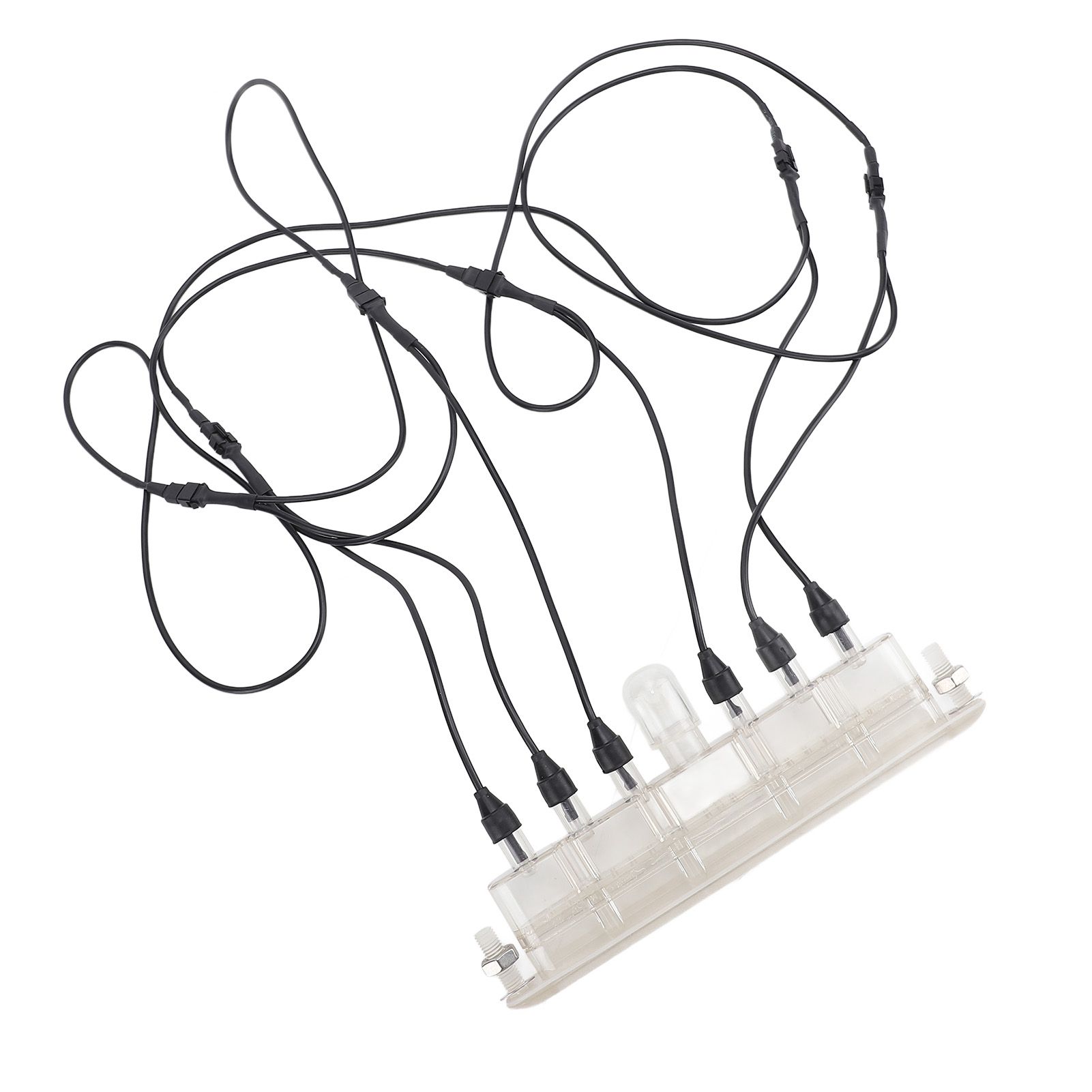 12V Led RGB Waterfall Water Curtain Nozzle Swimming Pool Waterfall Outlet for view 8