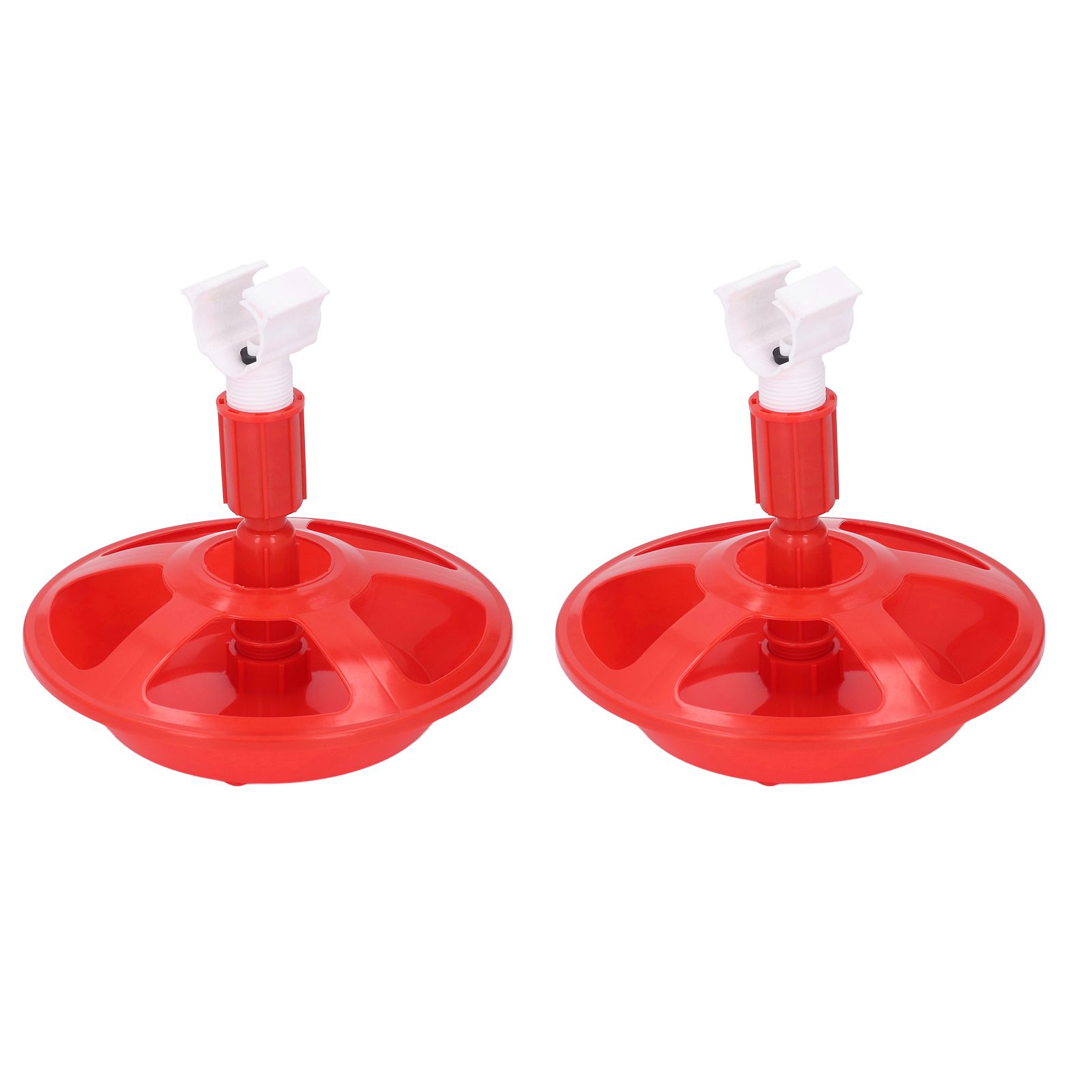 2 Pack Automatic Chicken Waterer PP G3/4 Chicken Water Feeder Poultry Drinking view 3