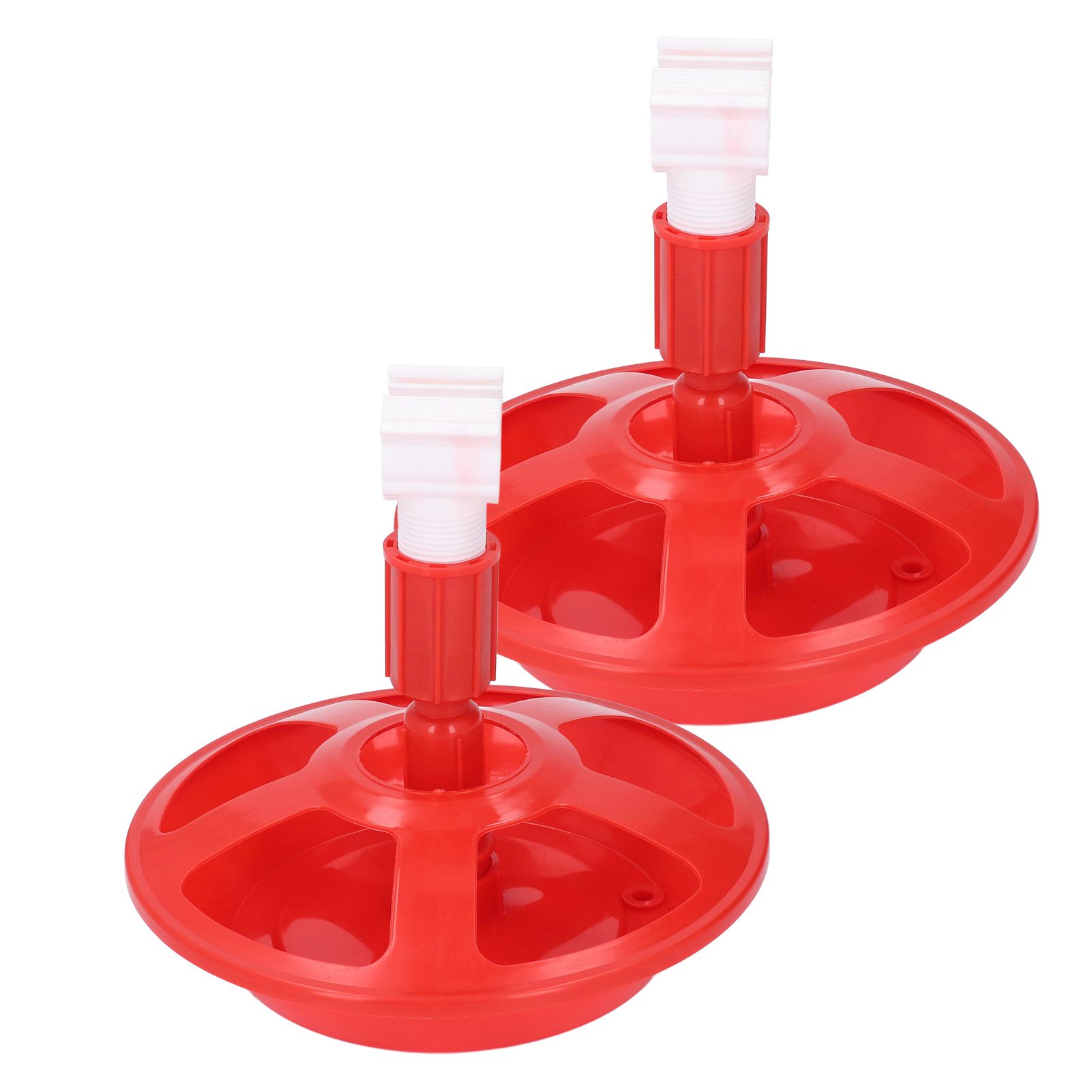 2 Pack Automatic Chicken Waterer PP G3/4 Chicken Water Feeder Poultry Drinking view 6