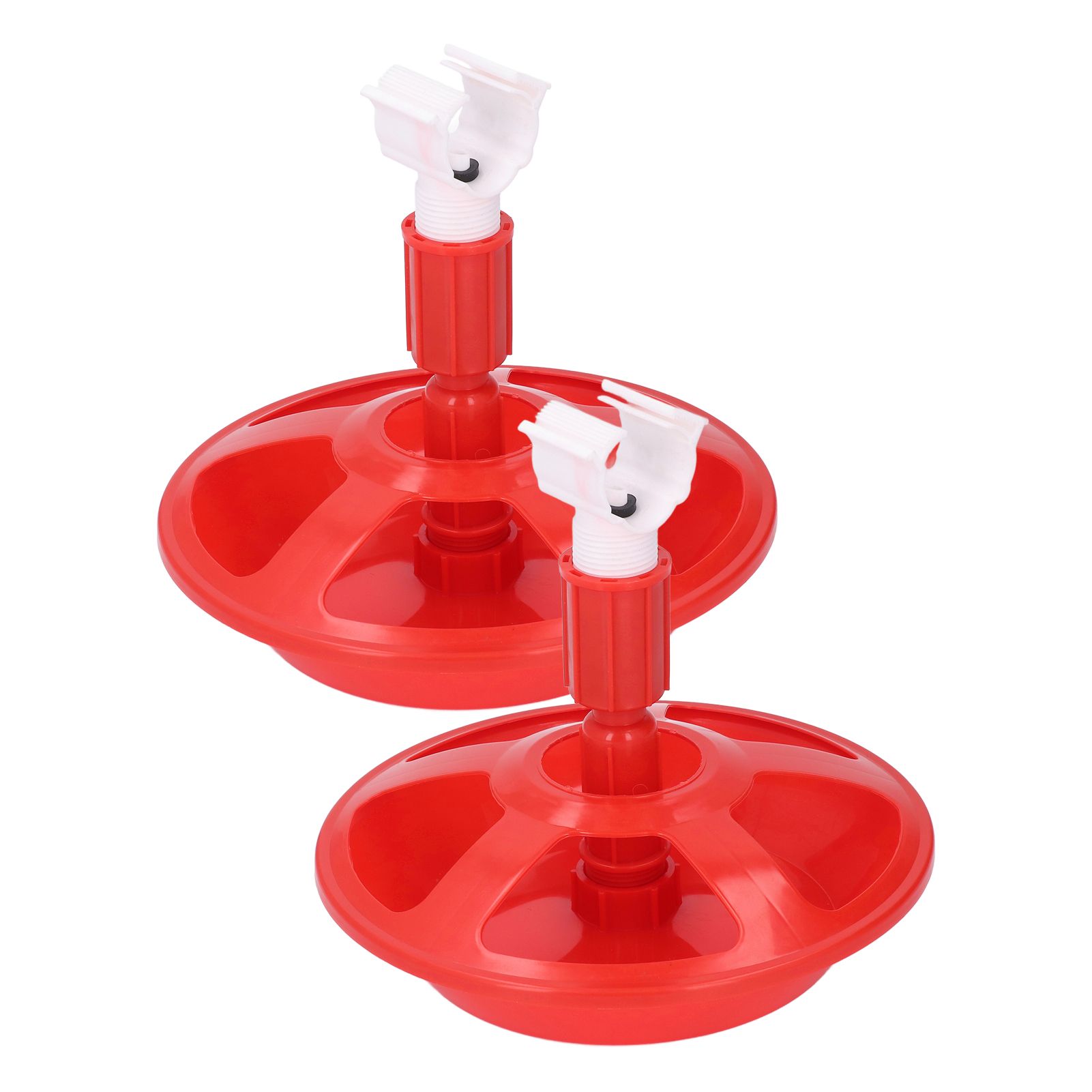 2 Pack Automatic Chicken Waterer PP G3/4 Chicken Water Feeder Poultry Drinking view 8