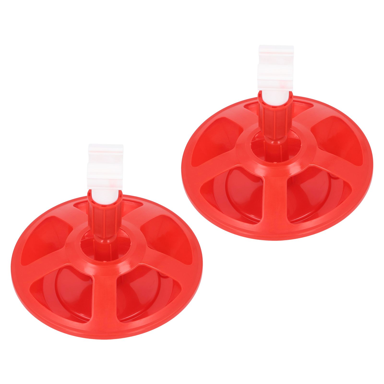 2 Pack Automatic Chicken Waterer PP G3/4 Chicken Water Feeder Poultry Drinking view 10