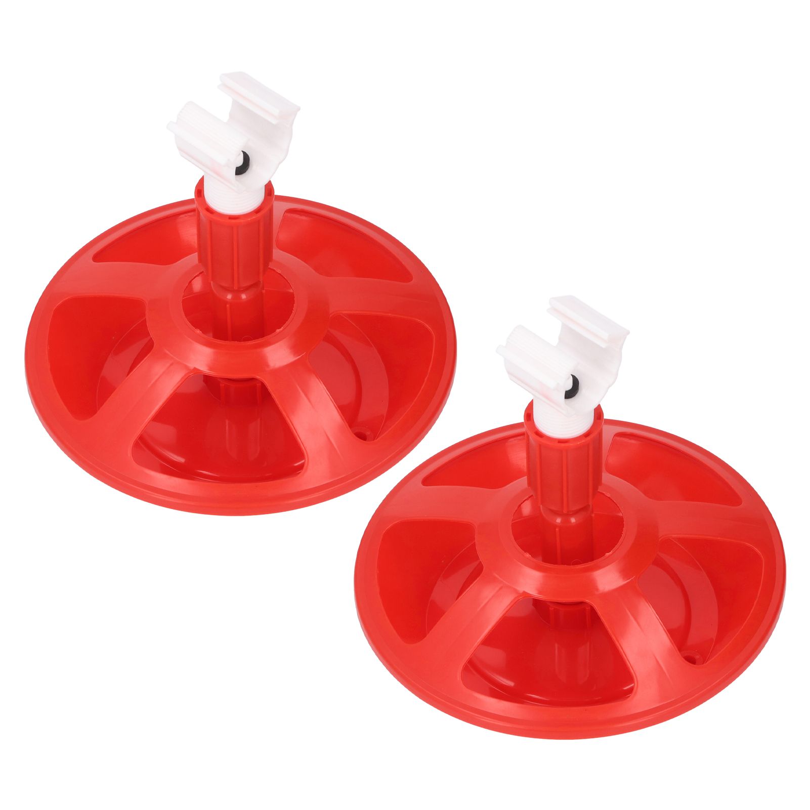 2 Pack Automatic Chicken Waterer PP G3/4 Chicken Water Feeder Poultry Drinking view 11