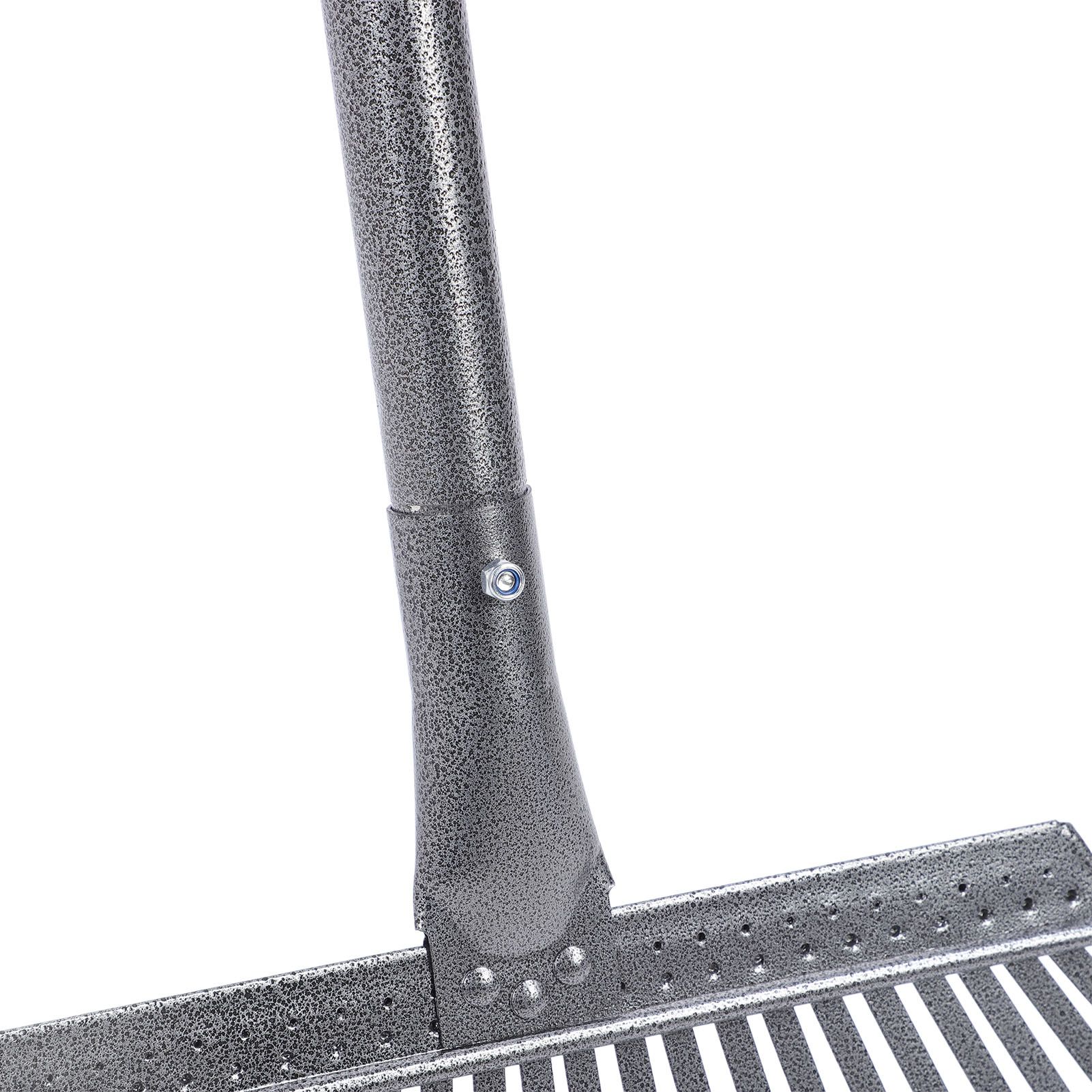 Garden Rake Wide Leaf Rake for Shrub with 25 Tines Yard Thatching Rake with view 2