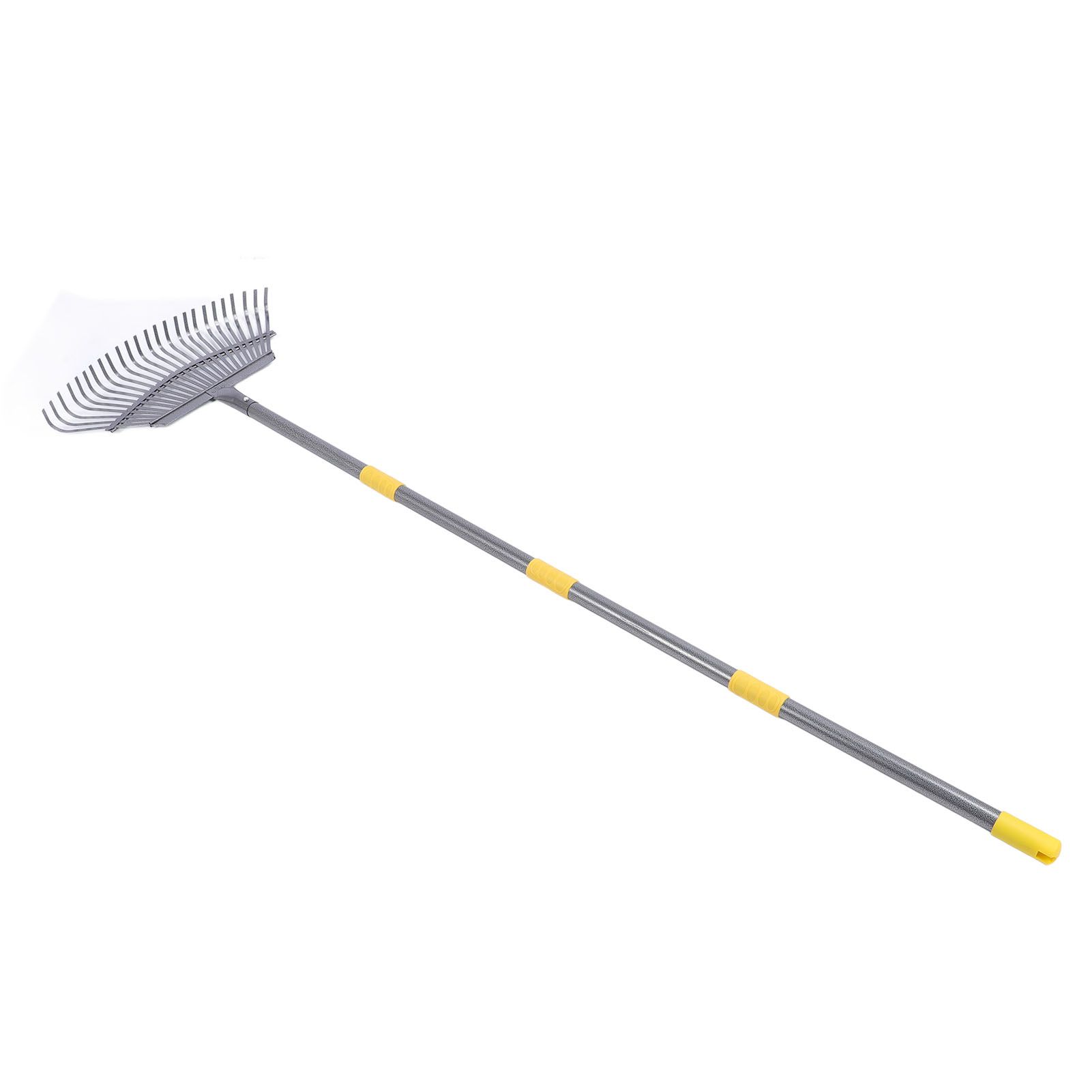 Garden Rake Wide Leaf Rake for Shrub with 25 Tines Yard Thatching Rake with view 10