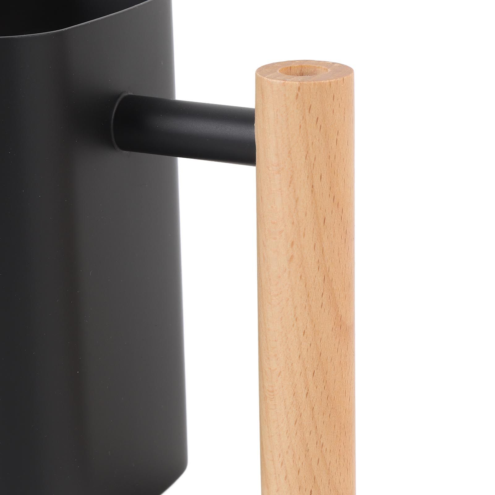 Stainless Steel Watering Can with Long Spout Wooden Handle for Indoor House view 7