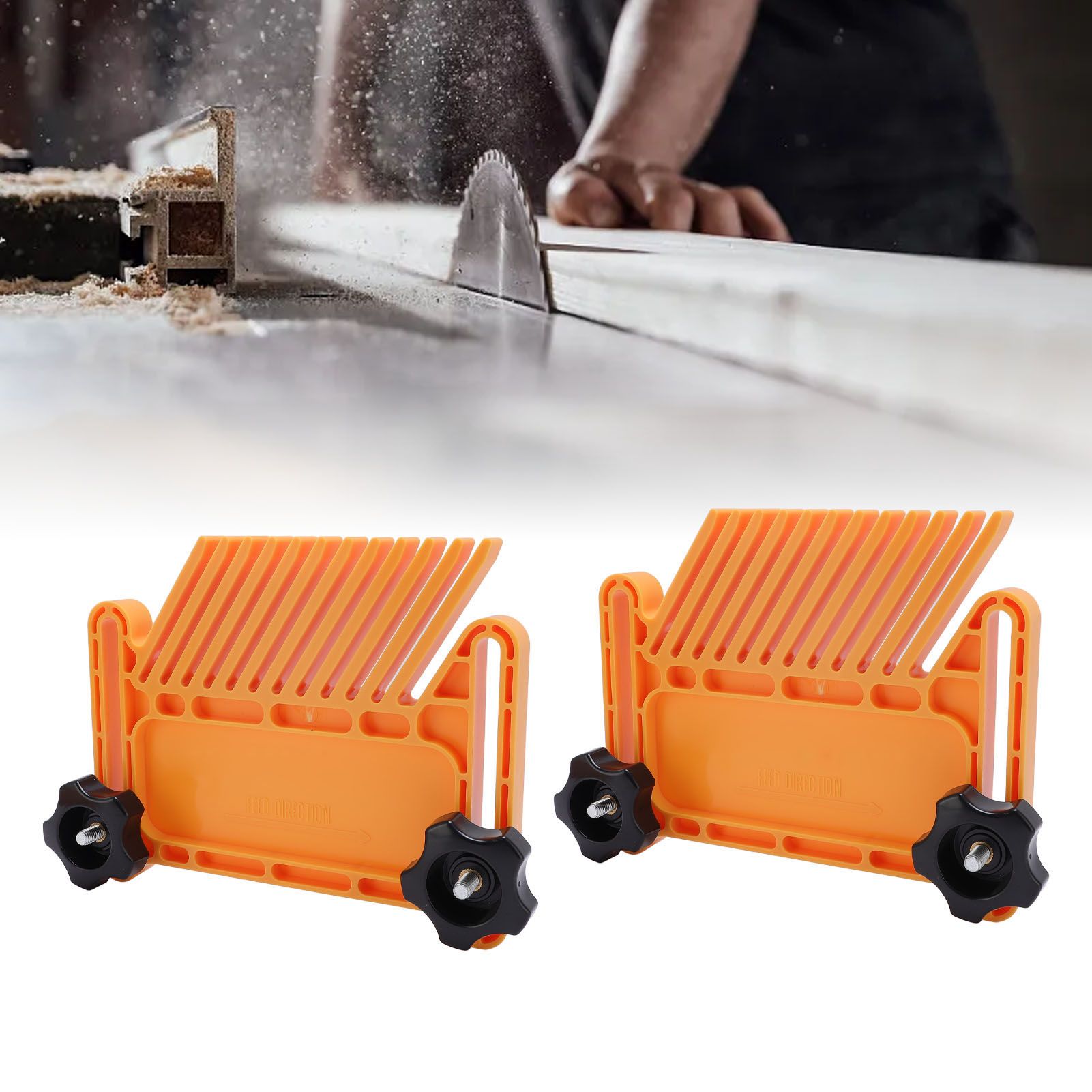 Featherboard for Tables Saws Band Saws Reduce Kickback Woodworking Tools view 11