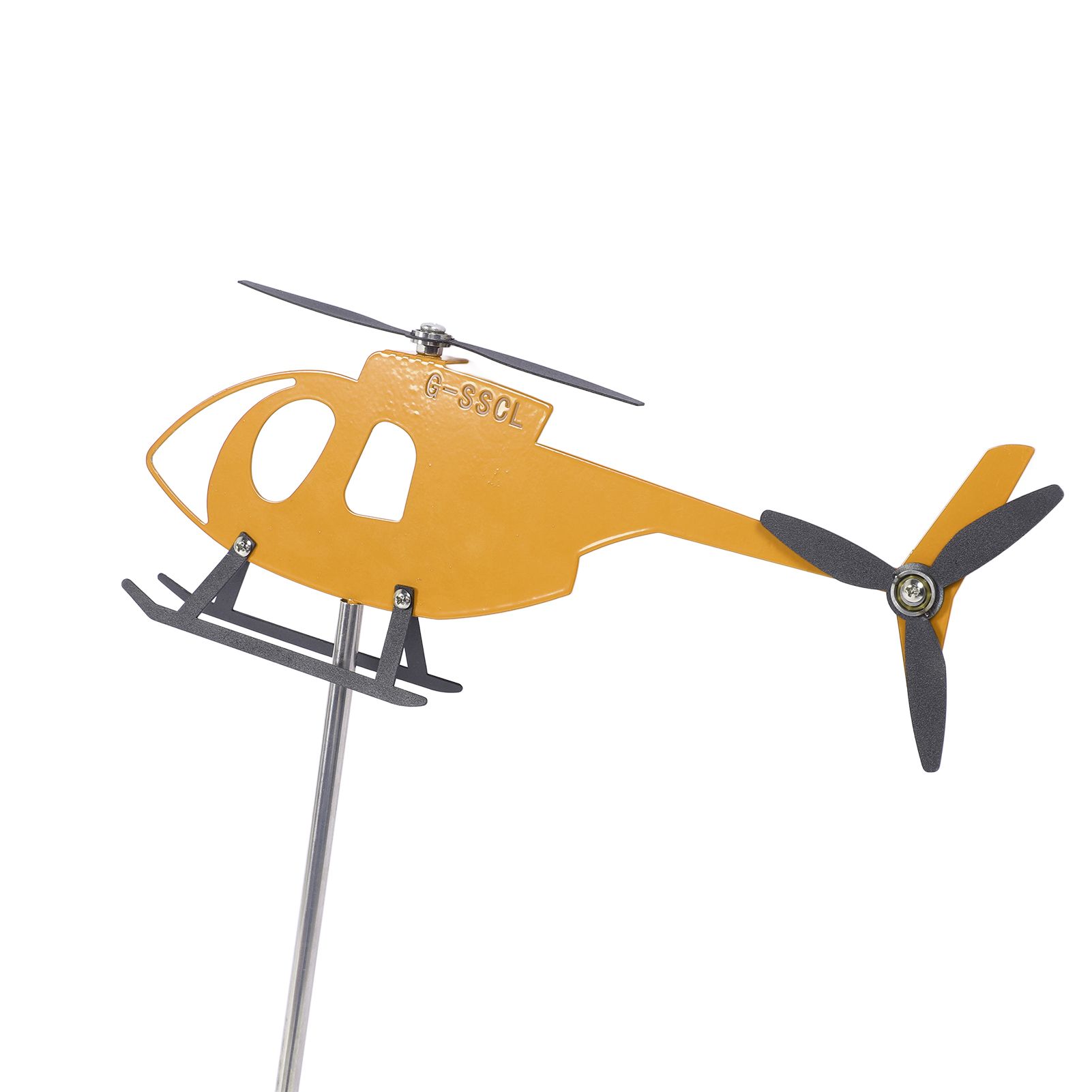 Airplane Weathervane Windmill Outdoor Wind Sculpture for Yard Garden view 5