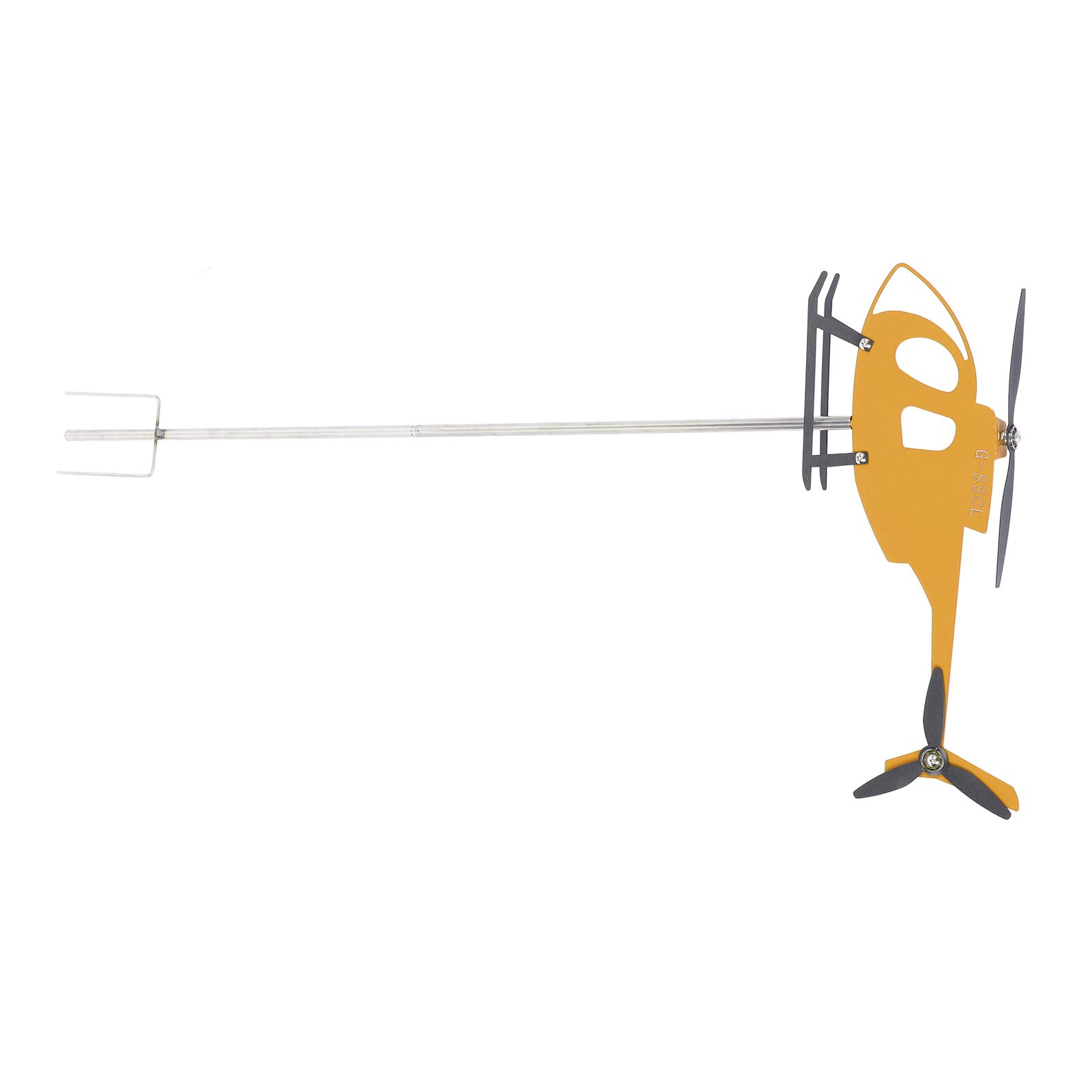 Airplane Weathervane Windmill Outdoor Wind Sculpture for Yard Garden view 9