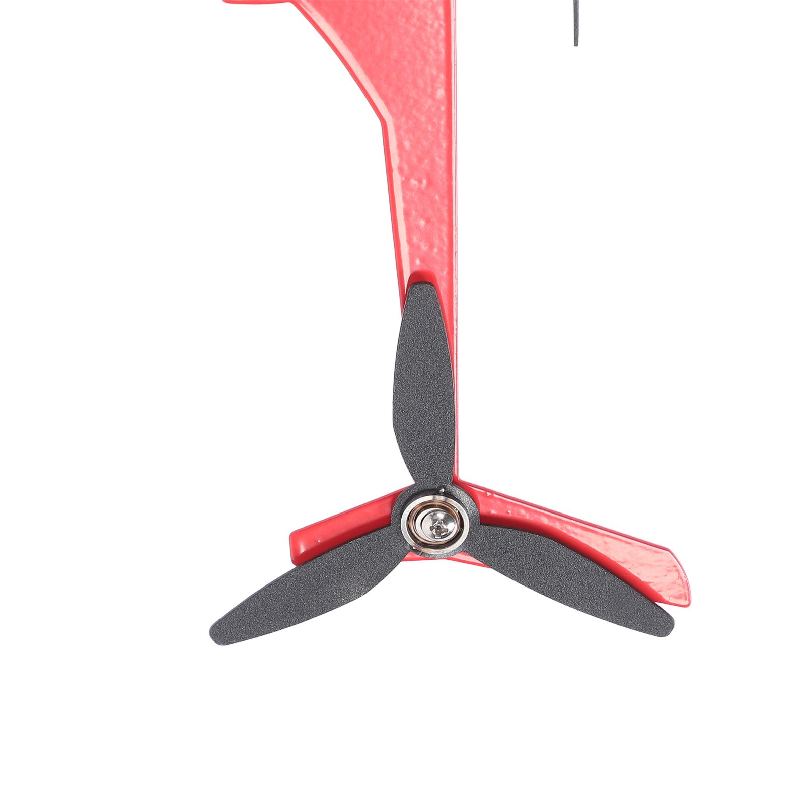 Outdoor Weathervane Red Metal Rotating Airplane Weathervane Wind Direction view 7