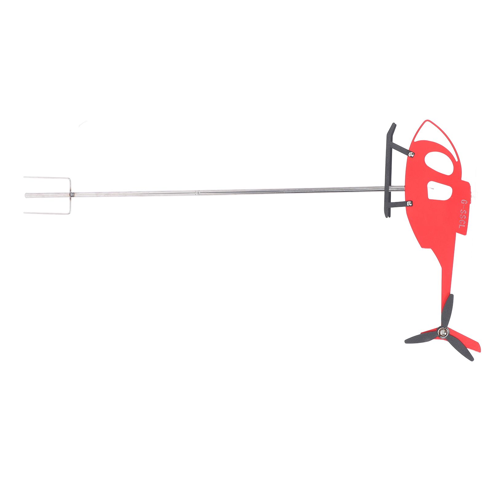Outdoor Weathervane Red Metal Rotating Airplane Weathervane Wind Direction view 9