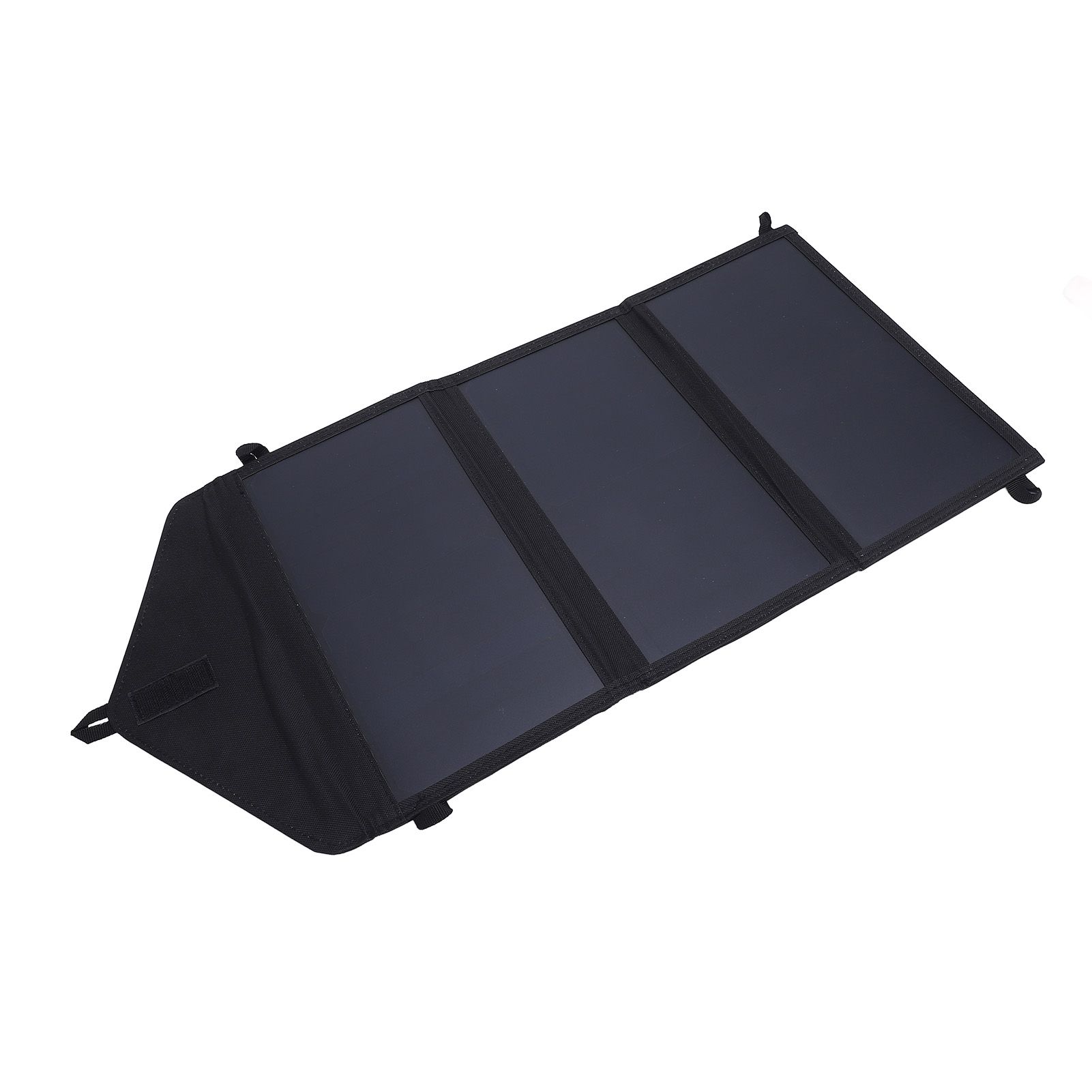 30W Foldable Portable Solar Charger with USB Type C DC Output Solar Panel PD view 11