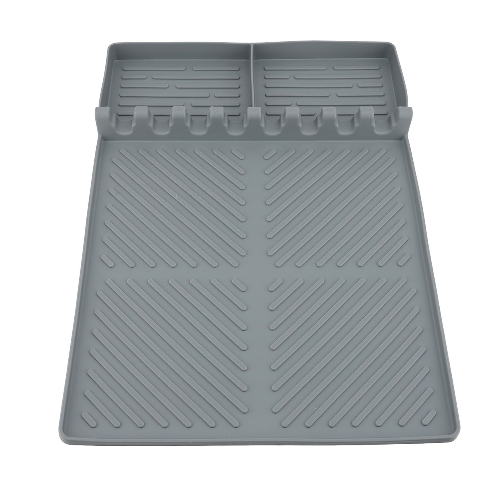 Silicone Spatula Mat Heat Resistant Anti Slip Versatile Side Shelf Griddle view 3